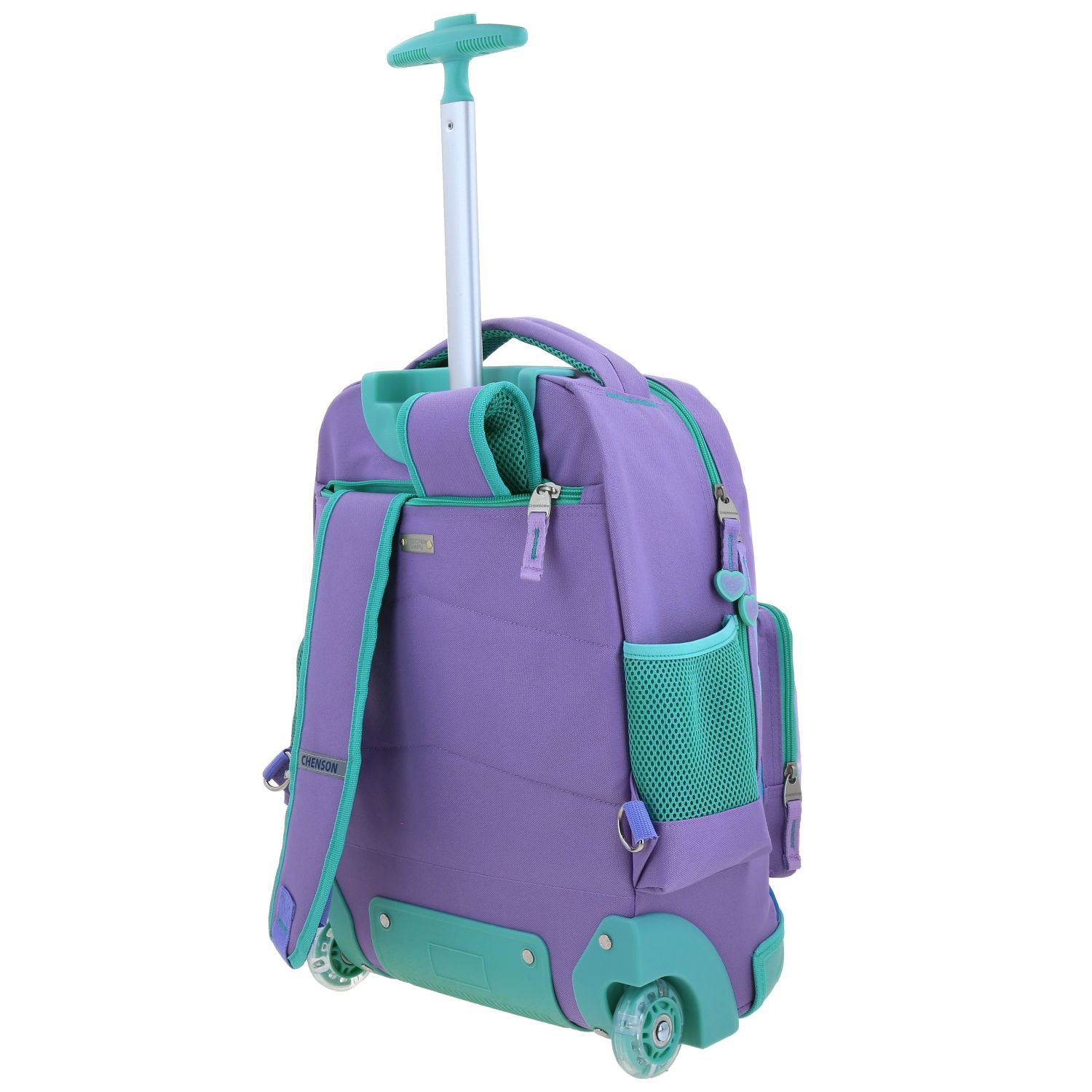 Foto 6 pulgar | Mochila Chenson Con Ruedas Y Luces Led Disney Princesas Ariel Escolar Primaria Pr70270-v Deeper