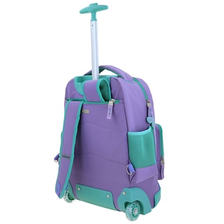 Foto 5 | Mochila Chenson Con Ruedas Y Luces Led Disney Princesas Ariel Escolar Primaria Pr70270-v Deeper