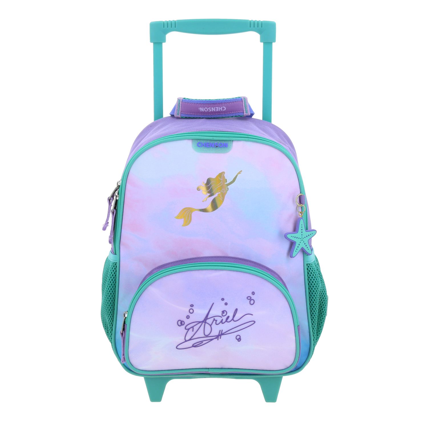 Foto 2 pulgar | Mochila Chica Chenson Con Ruedas Escolar Kinder Princesas Ariel Pr70269-v Deeper