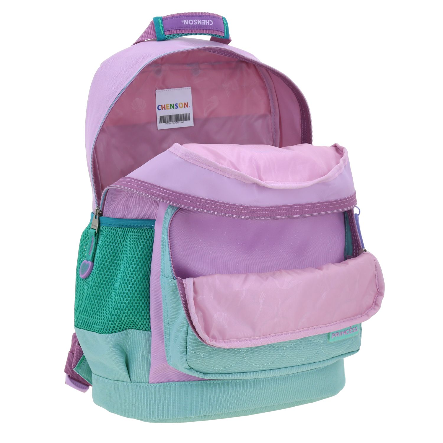Foto 8 pulgar | Mochila Grande Escolar Chenson Disney Princesas Ariel Pr70463-t Luriel