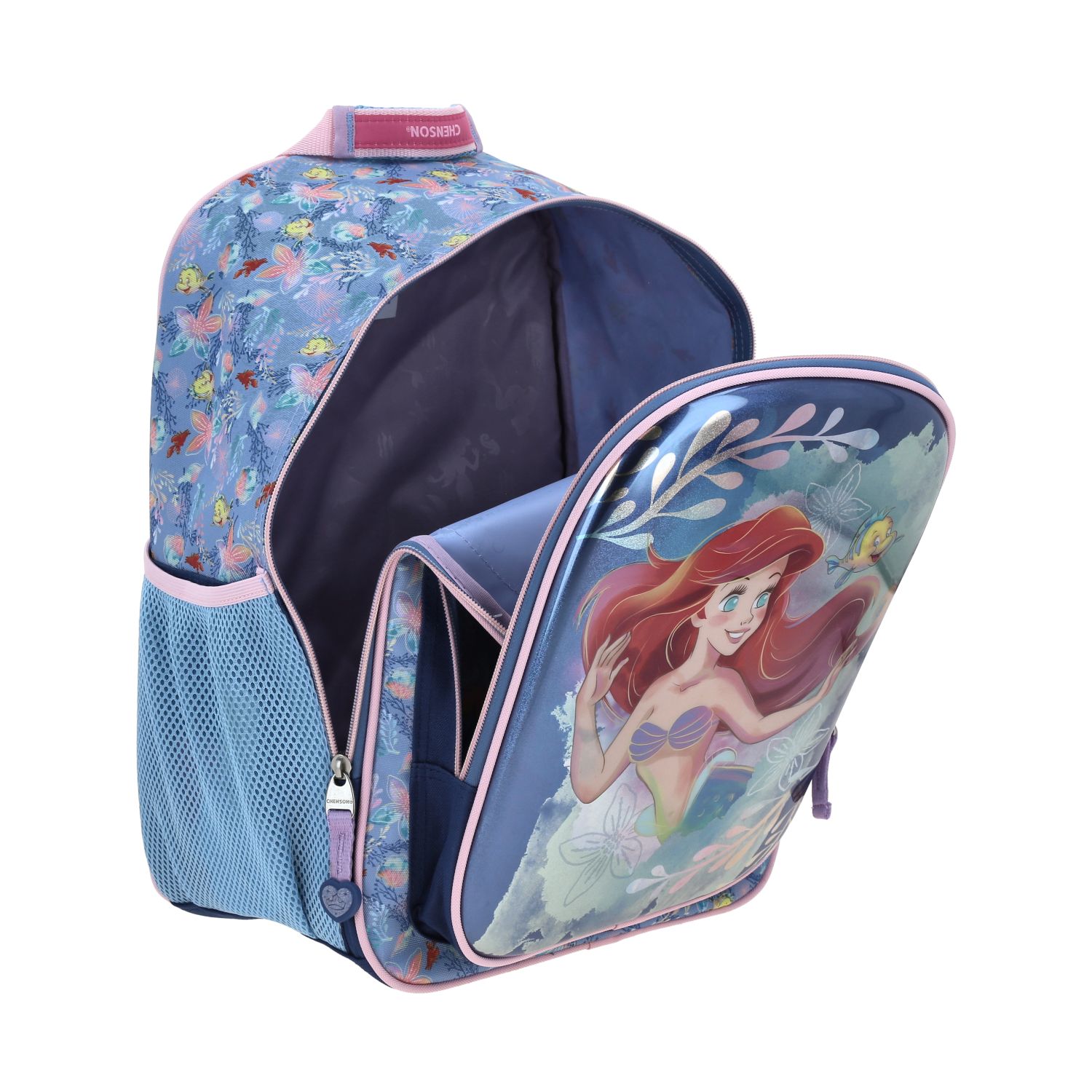 Foto 8 pulgar | Mochila Escolar Chenson Disney Princesas Ariel Pr70152-9 Agry