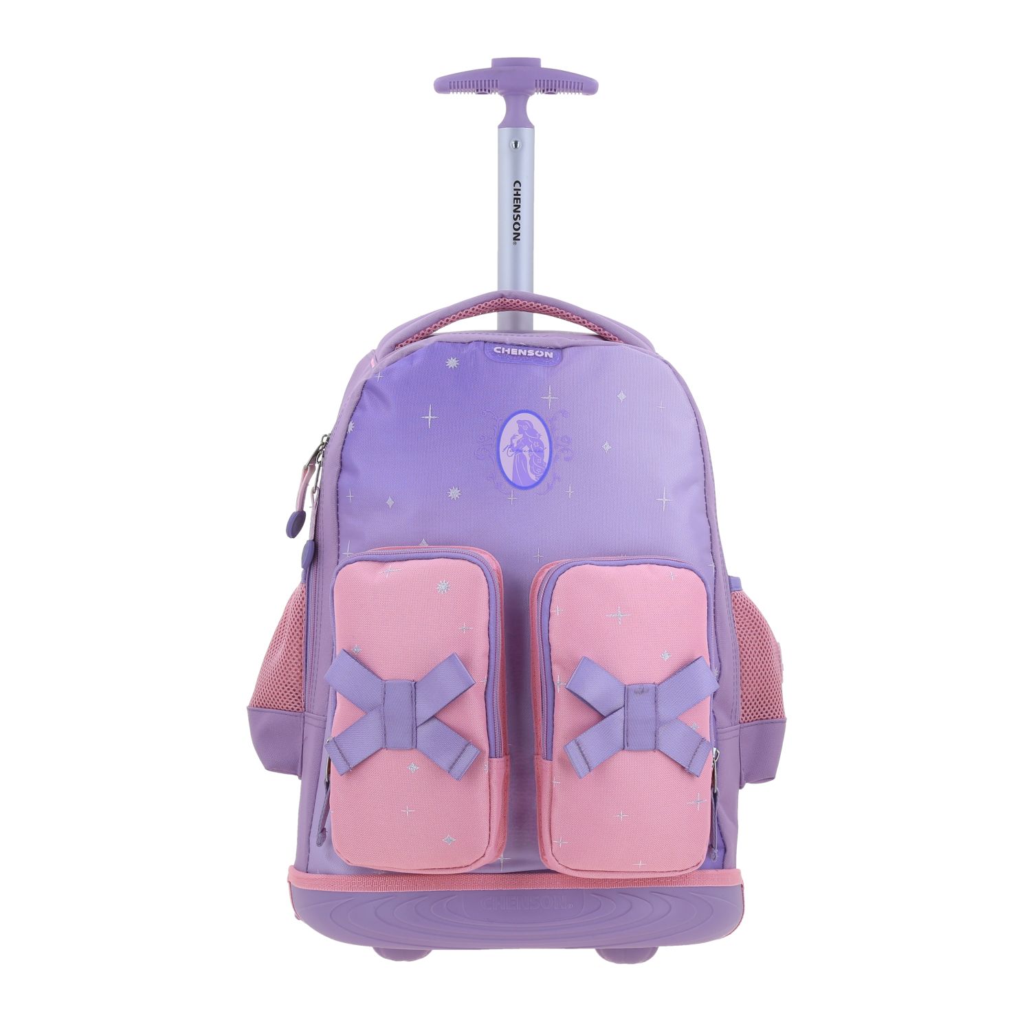 Foto 2 pulgar | Mochila Chenson Con Ruedas Y Luces Led Disney Princesas Ariel Escolar Primaria Pr70635-v Stardust