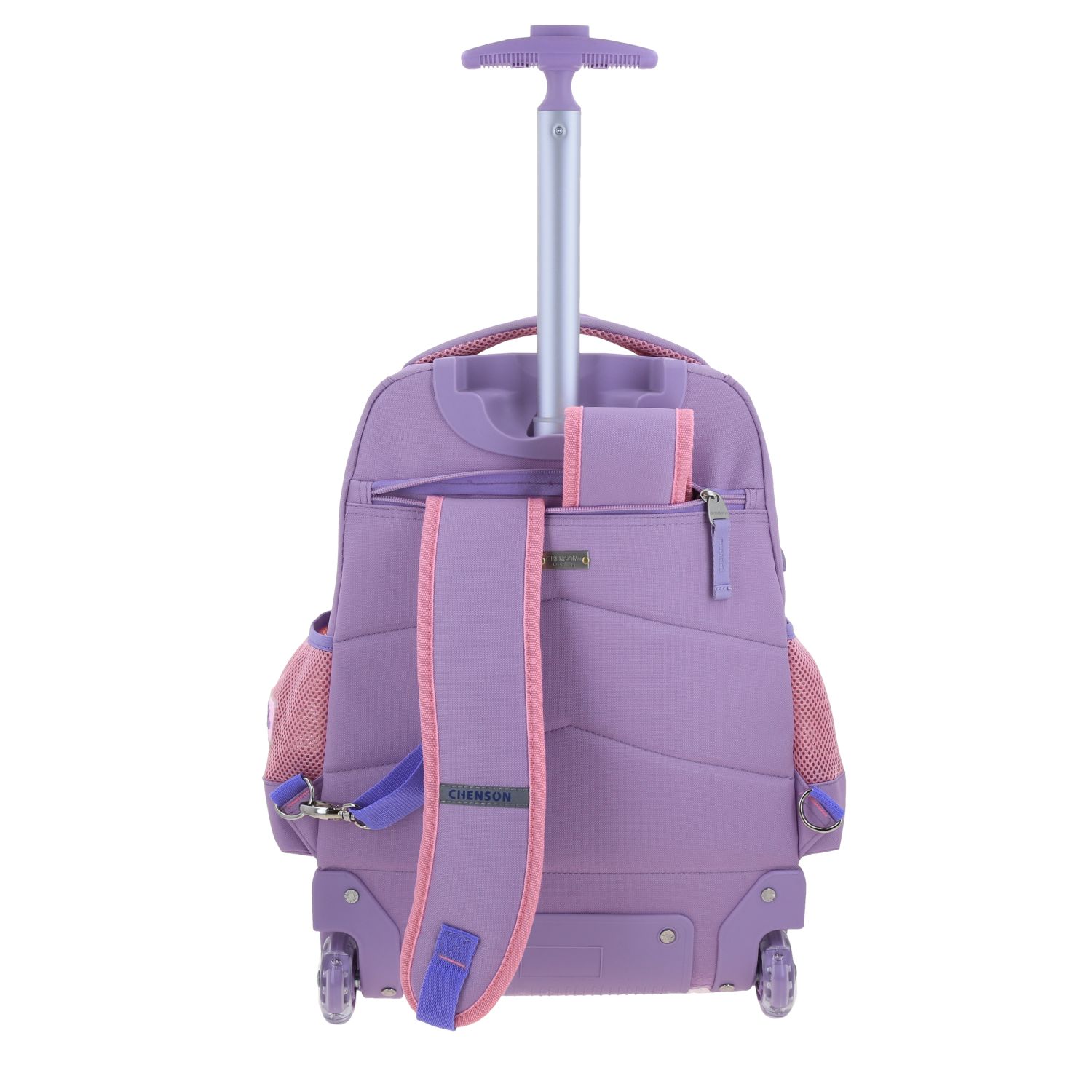 Foto 5 pulgar | Mochila Chenson Con Ruedas Y Luces Led Disney Princesas Ariel Escolar Primaria Pr70635-v Stardust