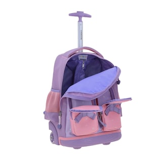 Foto 6 | Mochila Chenson Con Ruedas Y Luces Led Disney Princesas Ariel Escolar Primaria Pr70635-v Stardust
