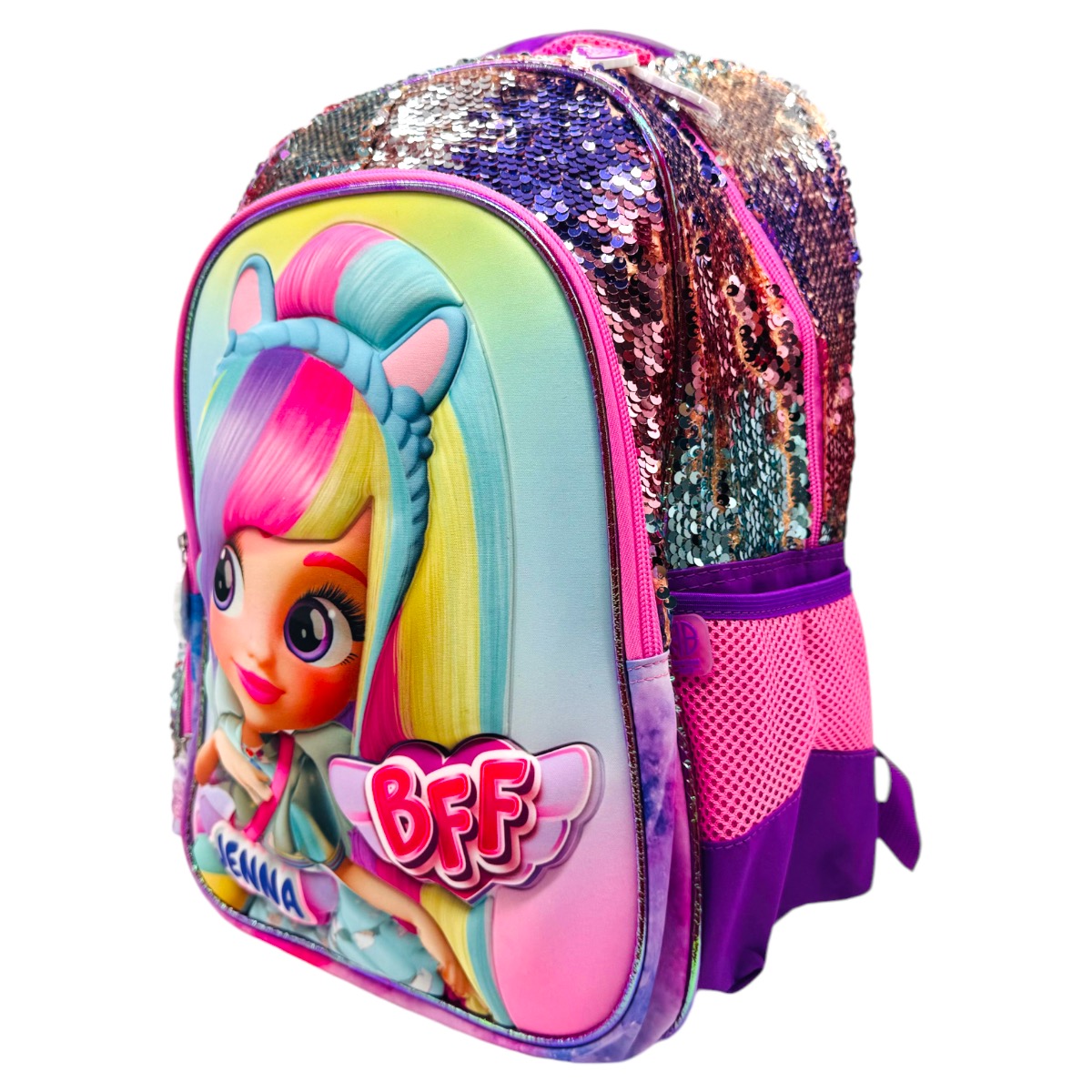 Foto 6 pulgar | Mochila Escolar Primaria Infantil Bff Jenna Multicolor
