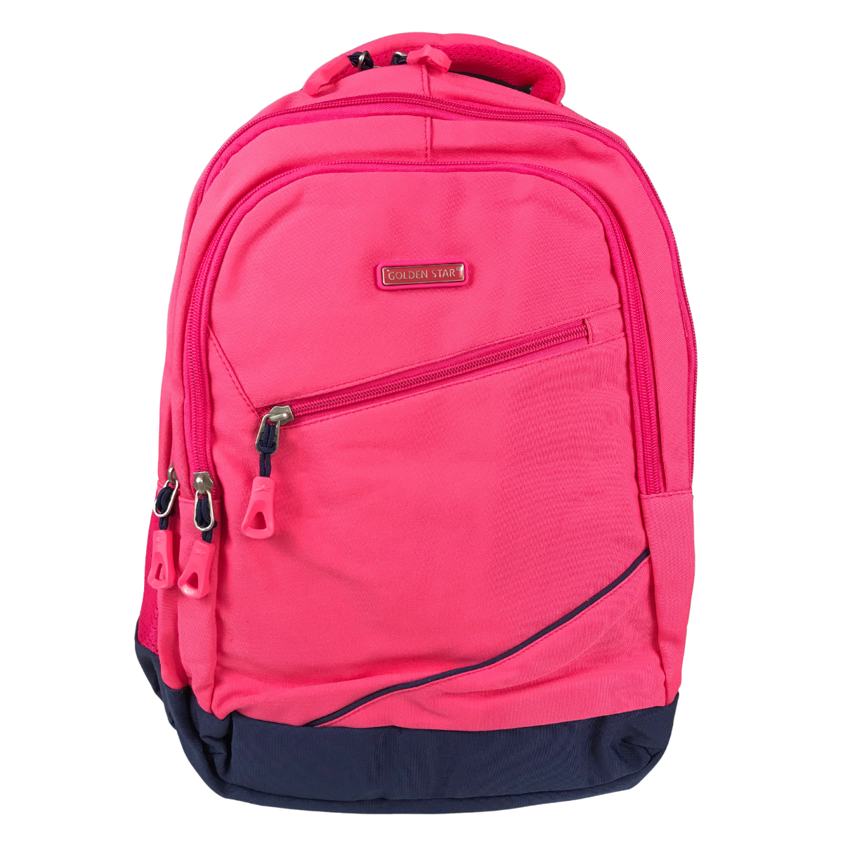 Foto 2 pulgar | Mochila Golden Star Primaria Para Niña Bicolor Df-8990 Color Rosa Neón