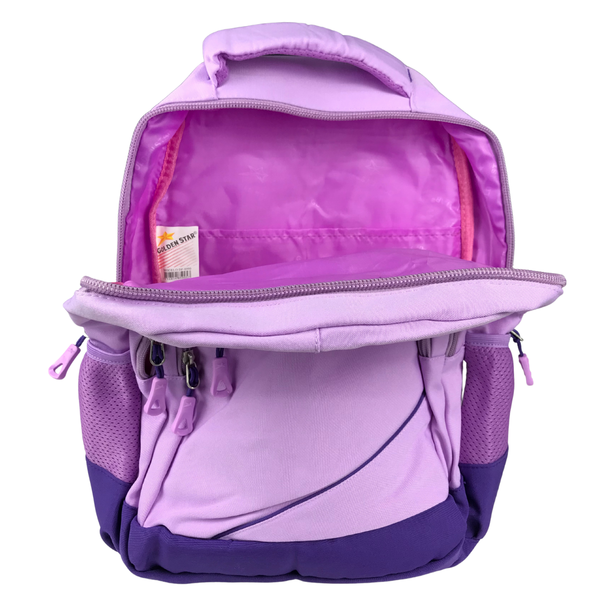 Foto 6 | Mochila Golden Star Primaria Para Niña Bicolor Df-8990 Color Lila