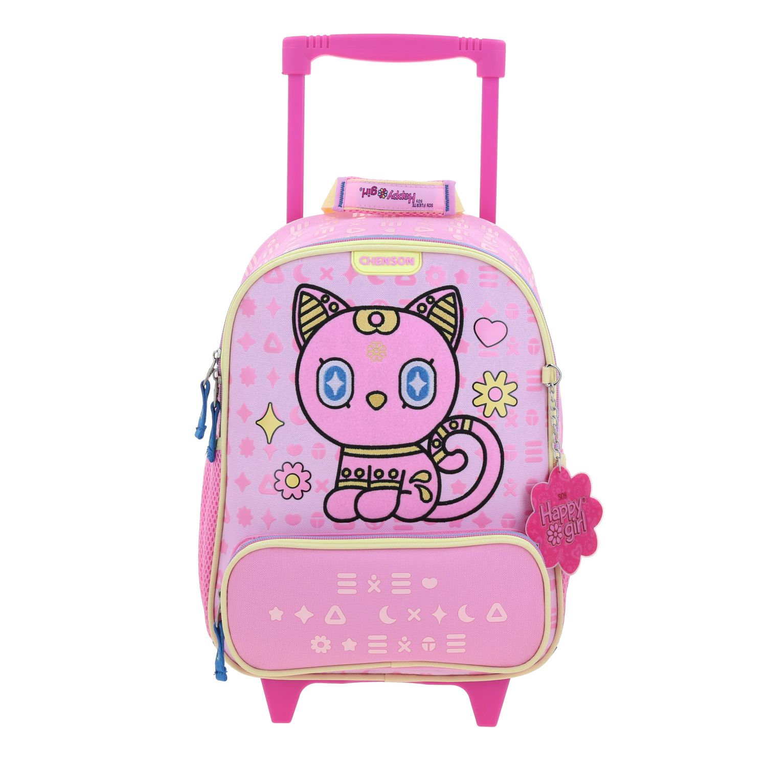 Foto 2 pulgar | Mochila Escolar Chenson Kinder Happy Girl Gispy con Ruedas Rosa 36 x 28 x 13 cm