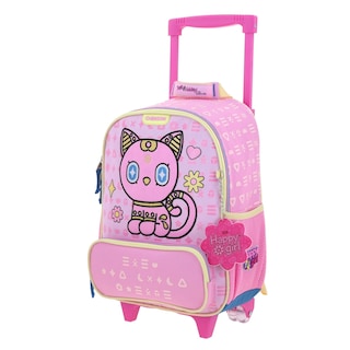 Foto 2 | Mochila Escolar Chenson Kinder Happy Girl Gispy con Ruedas Rosa 36 x 28 x 13 cm