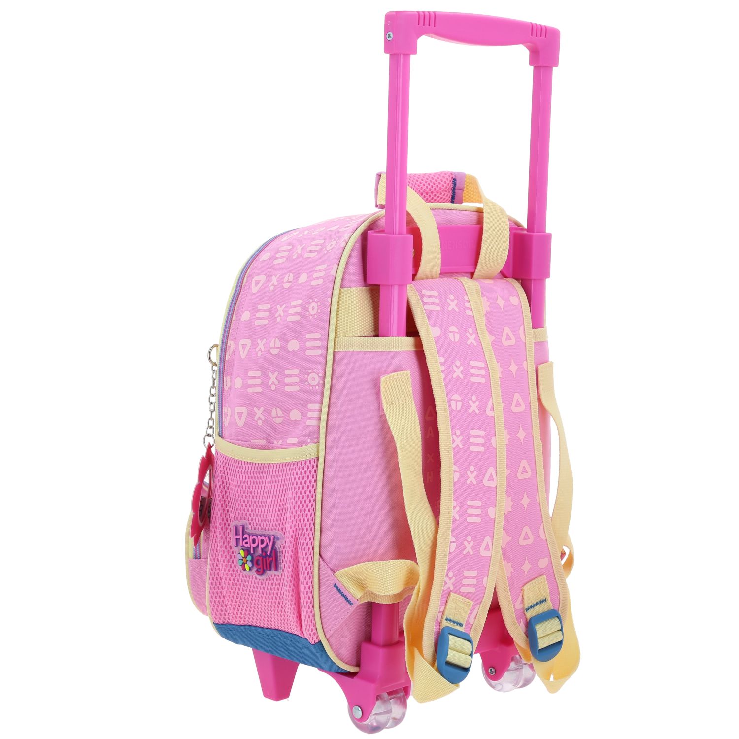 Foto 4 pulgar | Mochila Escolar Chenson Kinder Happy Girl Gispy con Ruedas Rosa 36 x 28 x 13 cm