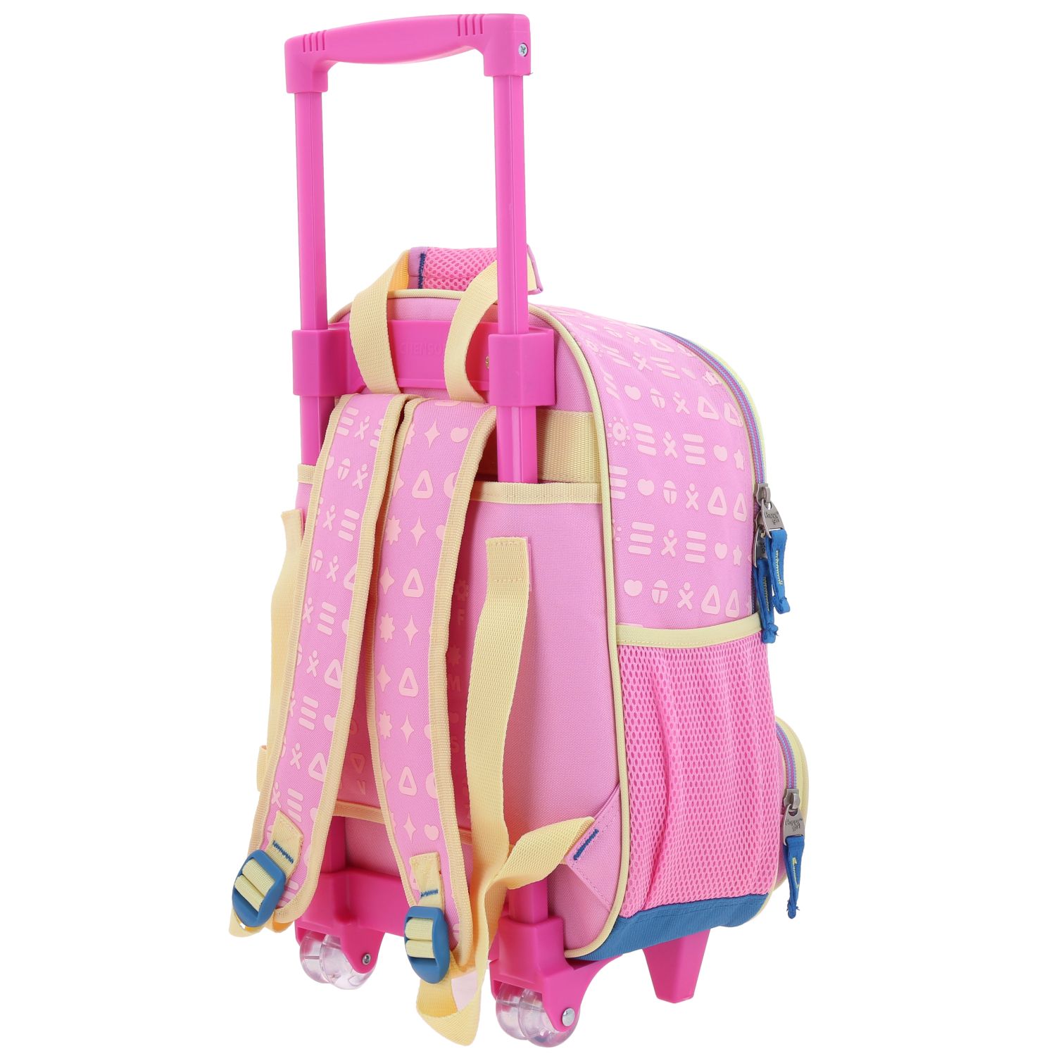 Foto 6 pulgar | Mochila Escolar Chenson Kinder Happy Girl Gispy con Ruedas Rosa 36 x 28 x 13 cm
