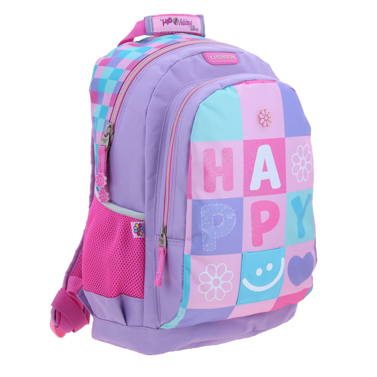 Foto 7 pulgar | Mochila Escolar Chenson Happy Girl Japy HG70408-u  Rosa
