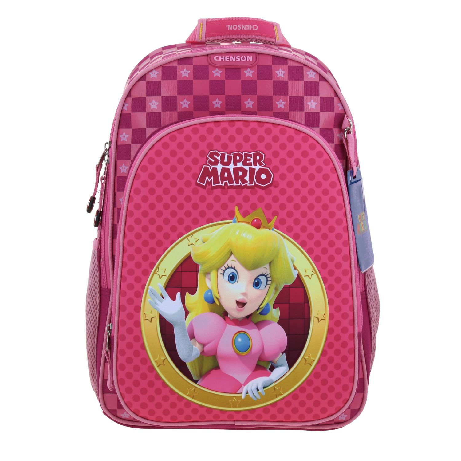 Foto 2 pulgar | Mochila Escolar Grande Chenson Mario Bros Peach Mb70733-p Barb