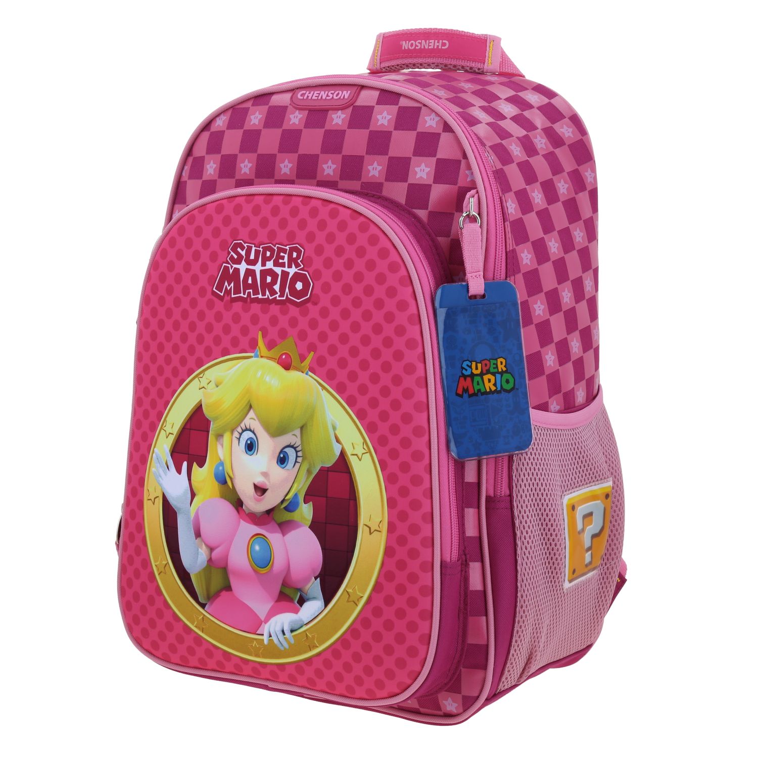 Foto 3 pulgar | Mochila Escolar Grande Chenson Mario Bros Peach Mb70733-p Barb