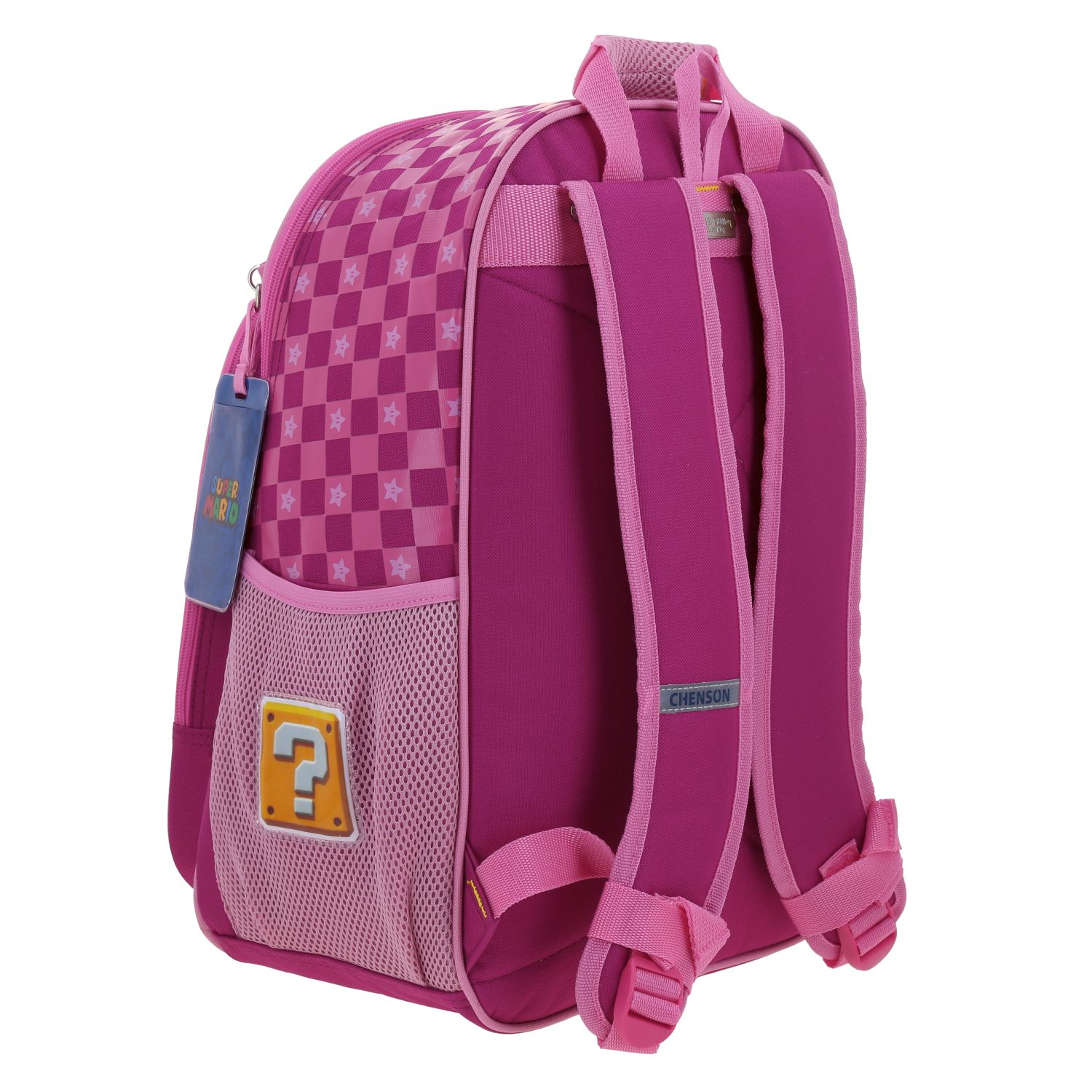 Foto 4 pulgar | Mochila Escolar Grande Chenson Mario Bros Peach Mb70733-p Barb
