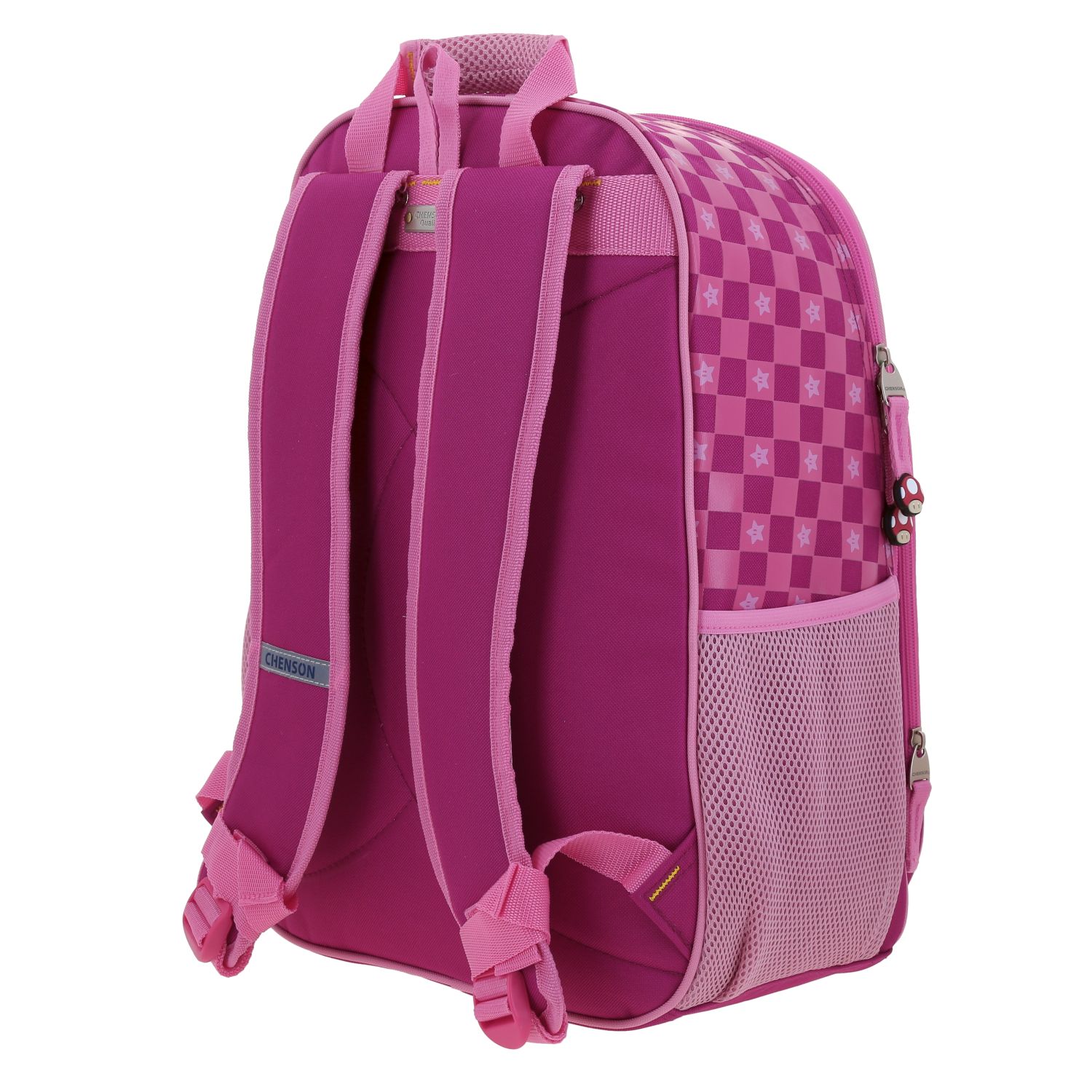 Foto 6 pulgar | Mochila Escolar Grande Chenson Mario Bros Peach Mb70733-p Barb