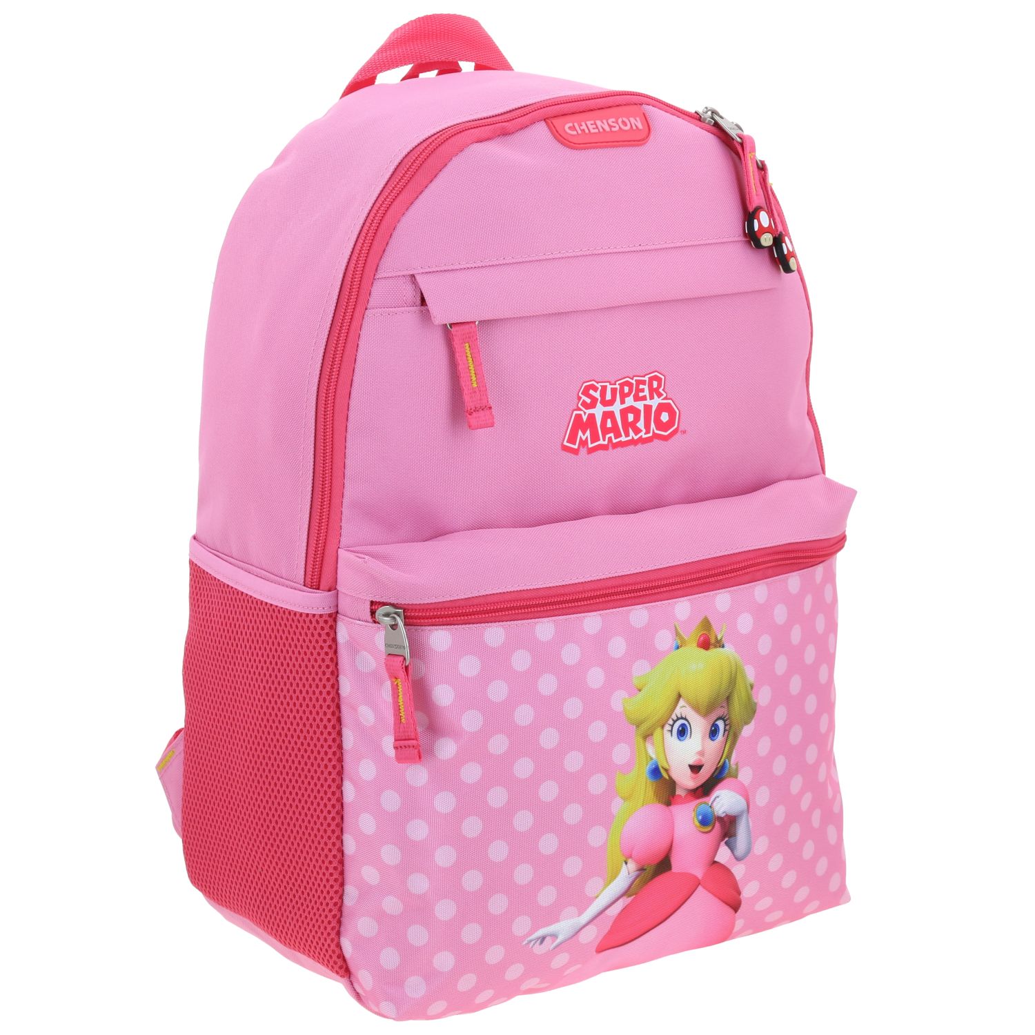 Foto 7 pulgar | Mochila Escolar Grande Chenson Mario Bros Peach Mb70456-p Loly