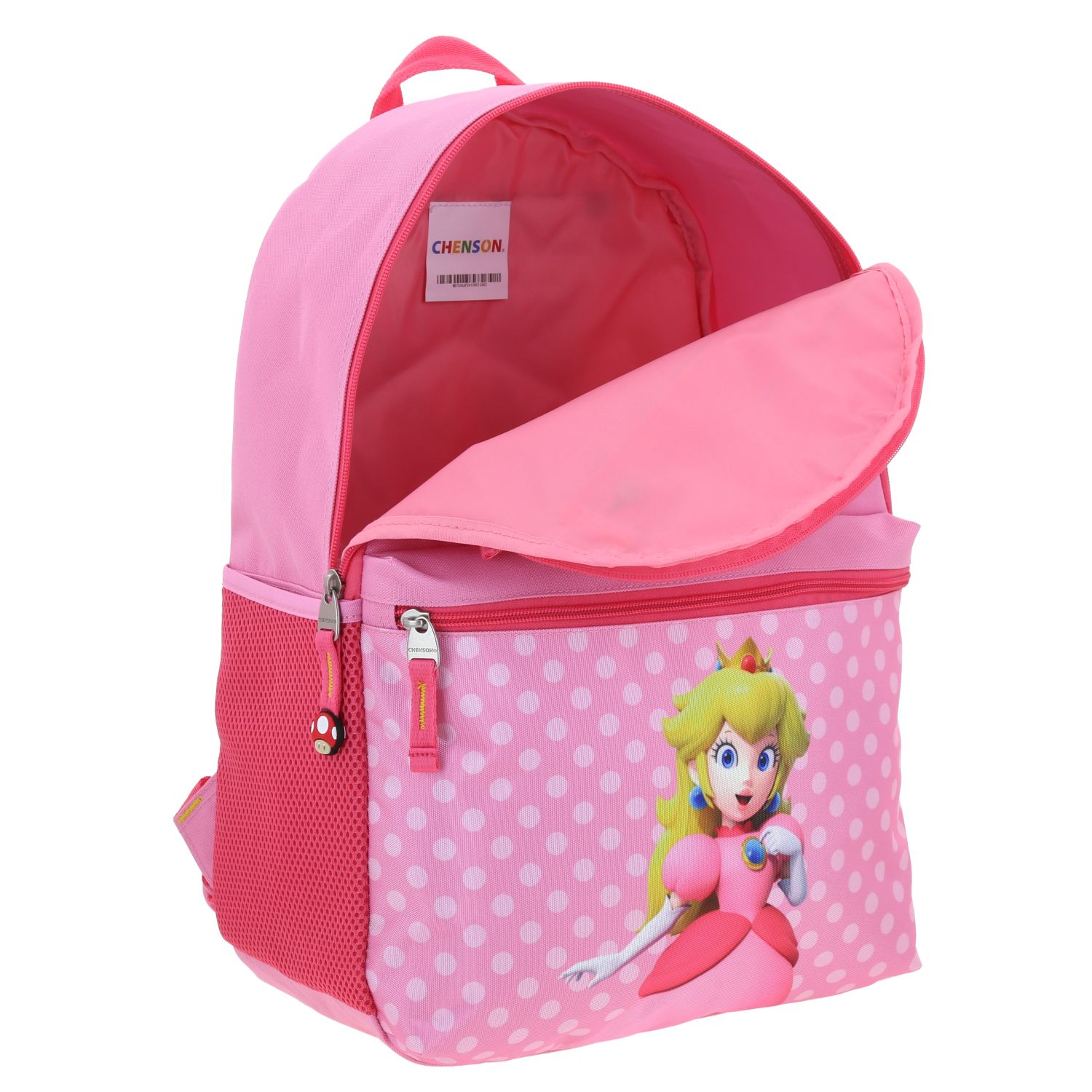 Foto 8 pulgar | Mochila Escolar Grande Chenson Mario Bros Peach Mb70456-p Loly