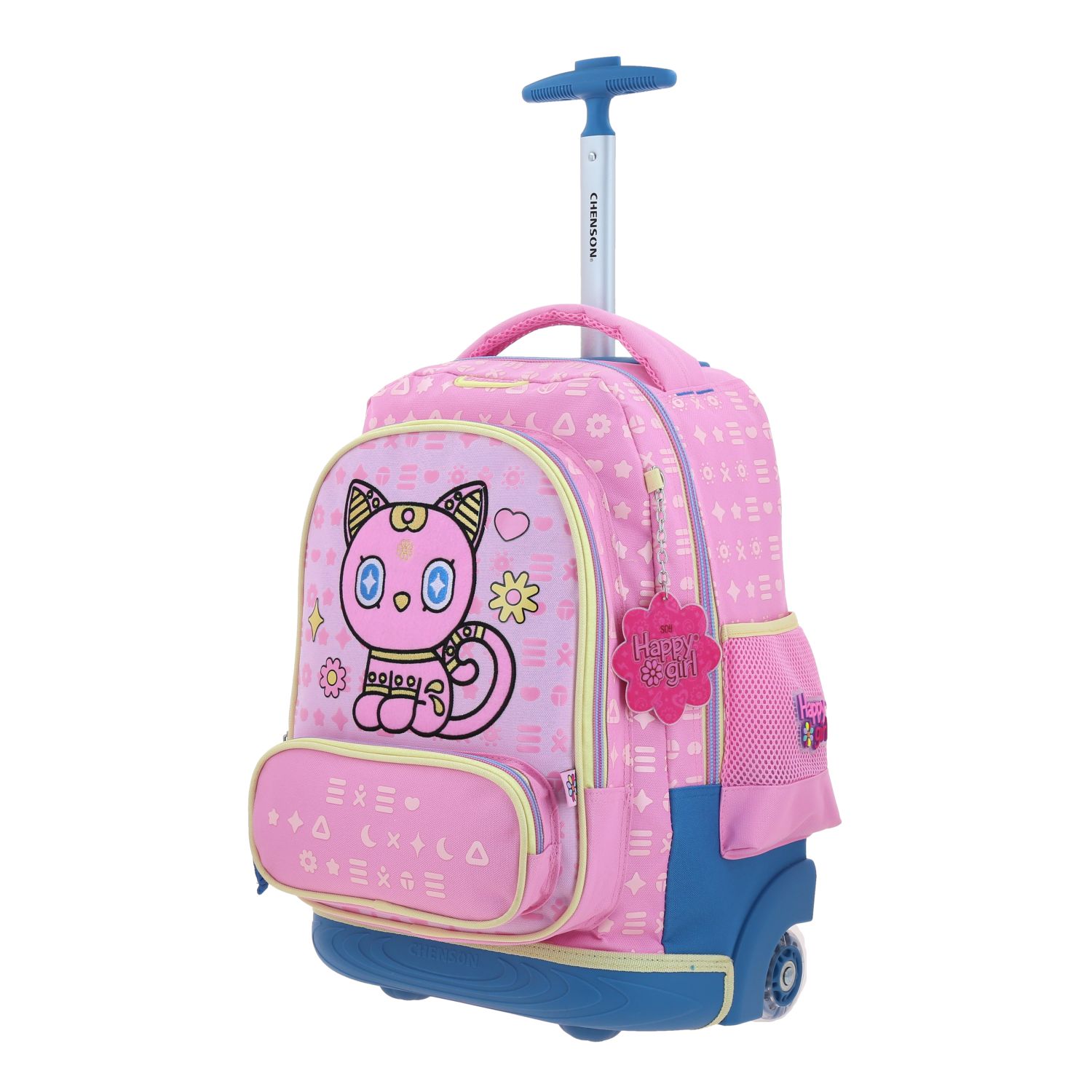 Foto 3 pulgar | Mochila con Ruedas y Luces LED Happy Girl Gispy HG70358-P