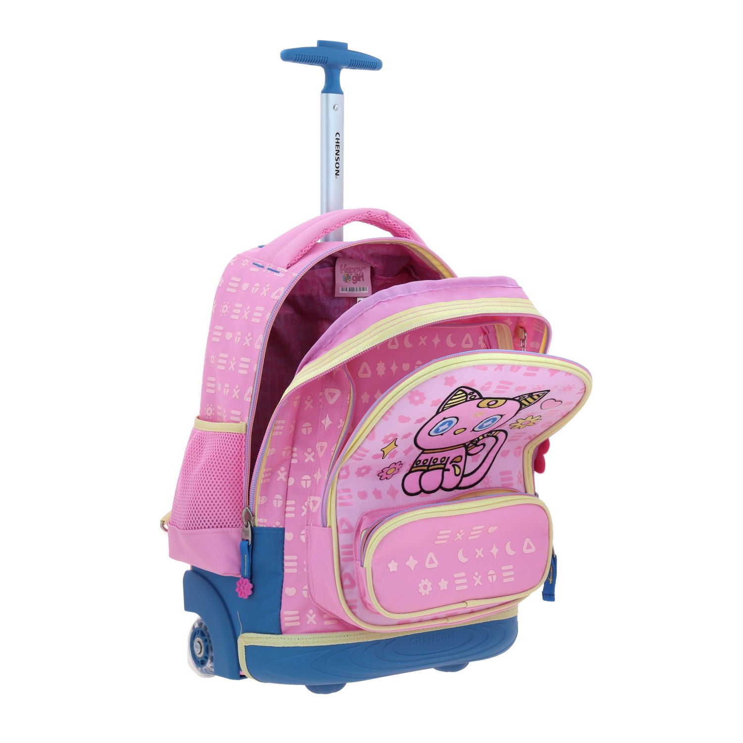 Foto 8 pulgar | Mochila con Ruedas y Luces LED Happy Girl Gispy HG70358-P