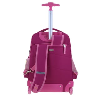 Foto 4 | Mochila Escolar Grande Con Ruedas Y Luces Led Chenson Mario Bros Peach Mb70734-p Barb