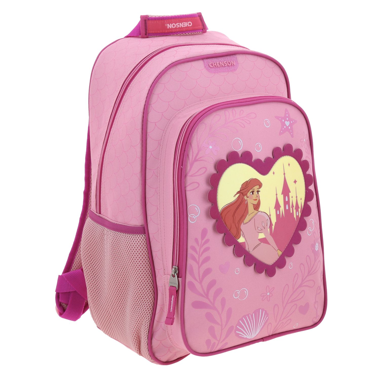 Foto 7 pulgar | Mochila Escolar Grande Chenson Disney Princesas Ariel Sirenita Pr70192-p Bff