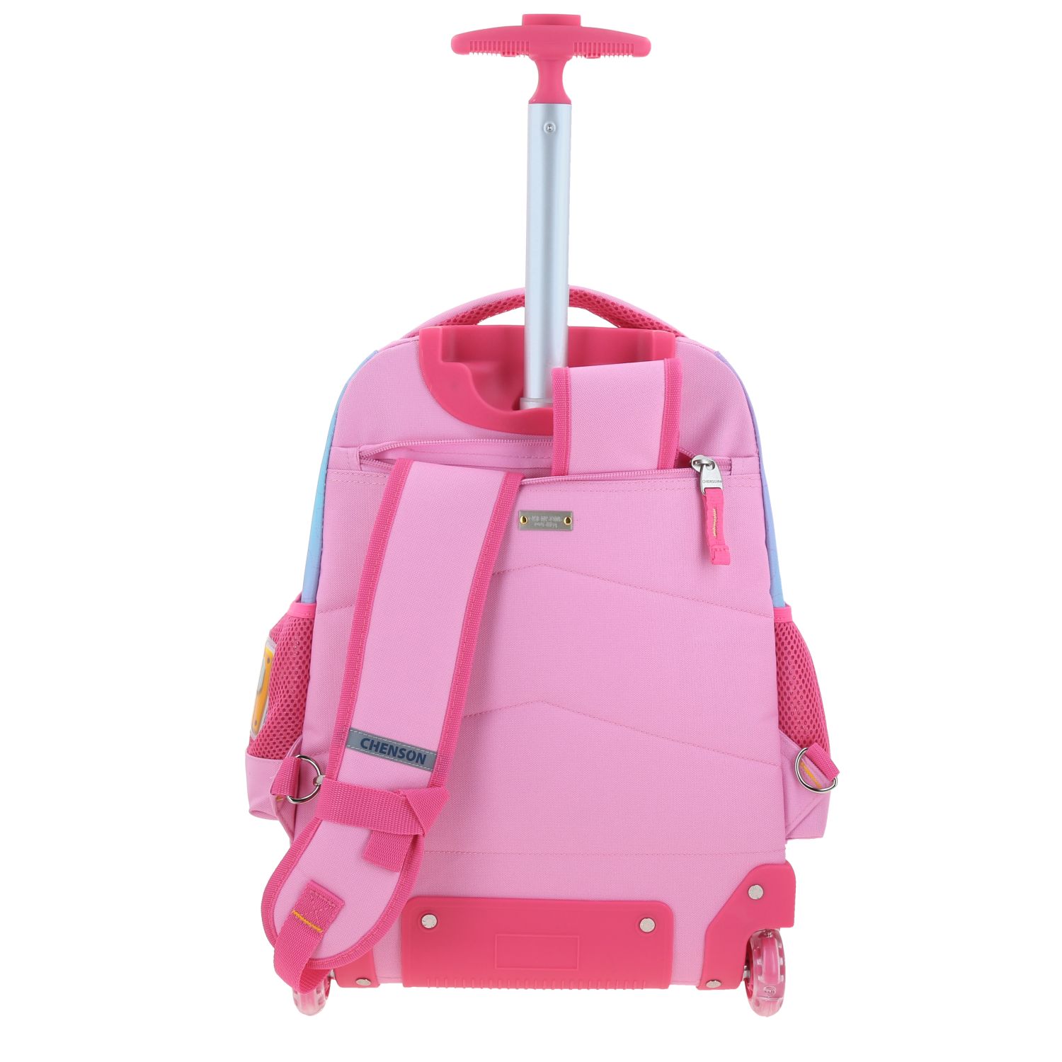 Foto 7 pulgar | Mochila Grande Con Ruedas Y Luces Led Chenson Mario Bros Peach Mb70433-p Kiut