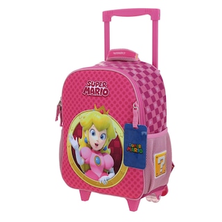 Foto 2 | Mochila Chica Kinder Con Ruedas Chenson Mario Bros Peach Mb70184-p Barb