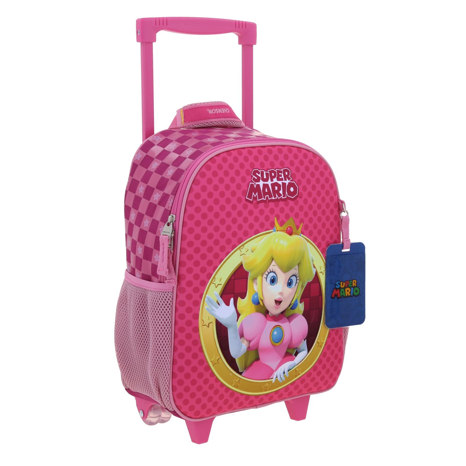 Foto 7 pulgar | Mochila Chica Kinder Con Ruedas Chenson Mario Bros Peach Mb70184-p Barb