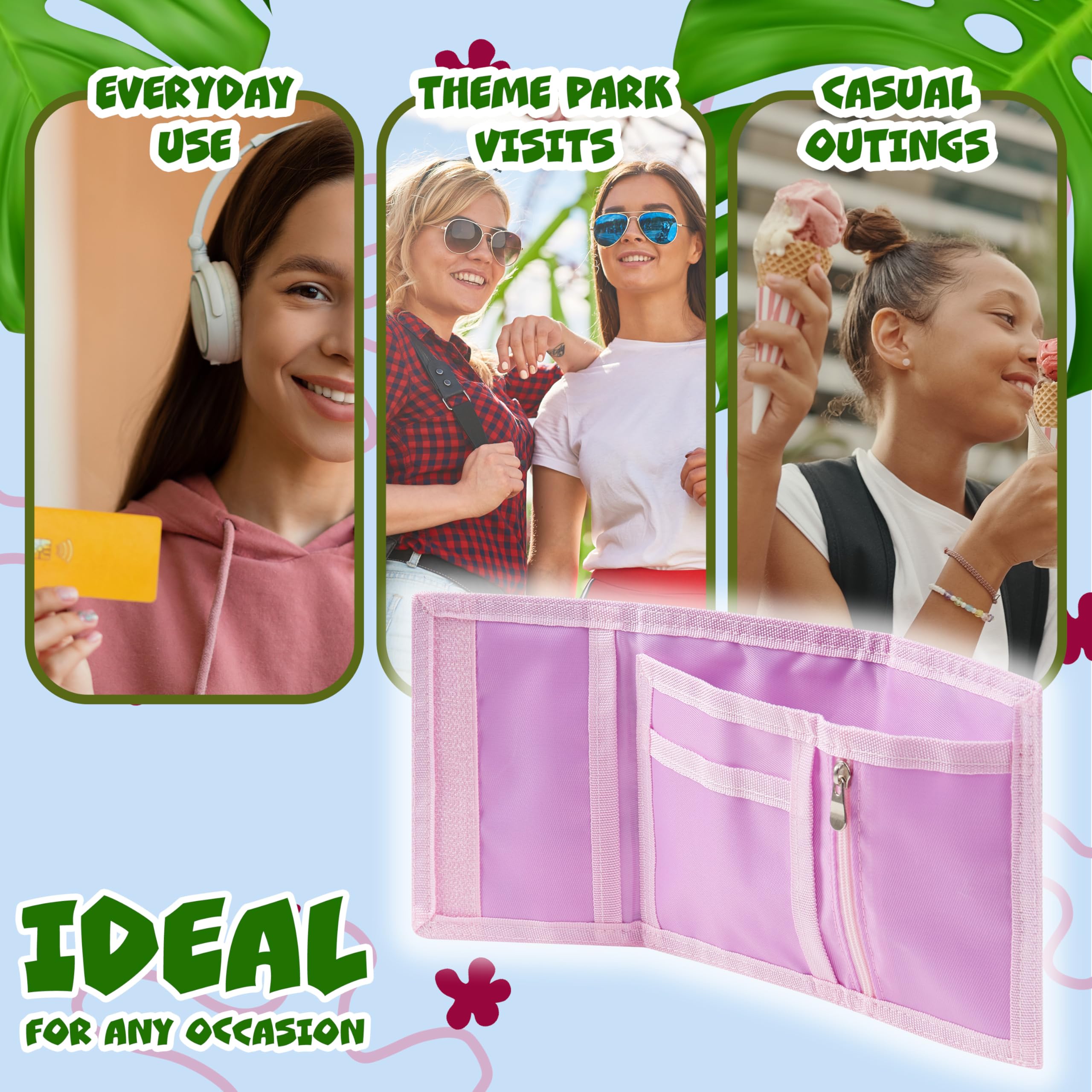 Foto 4 pulgar | Set De Cartera Y Llavero Disney Stitch Para Niños, Color Rosa - Venta Internacional.