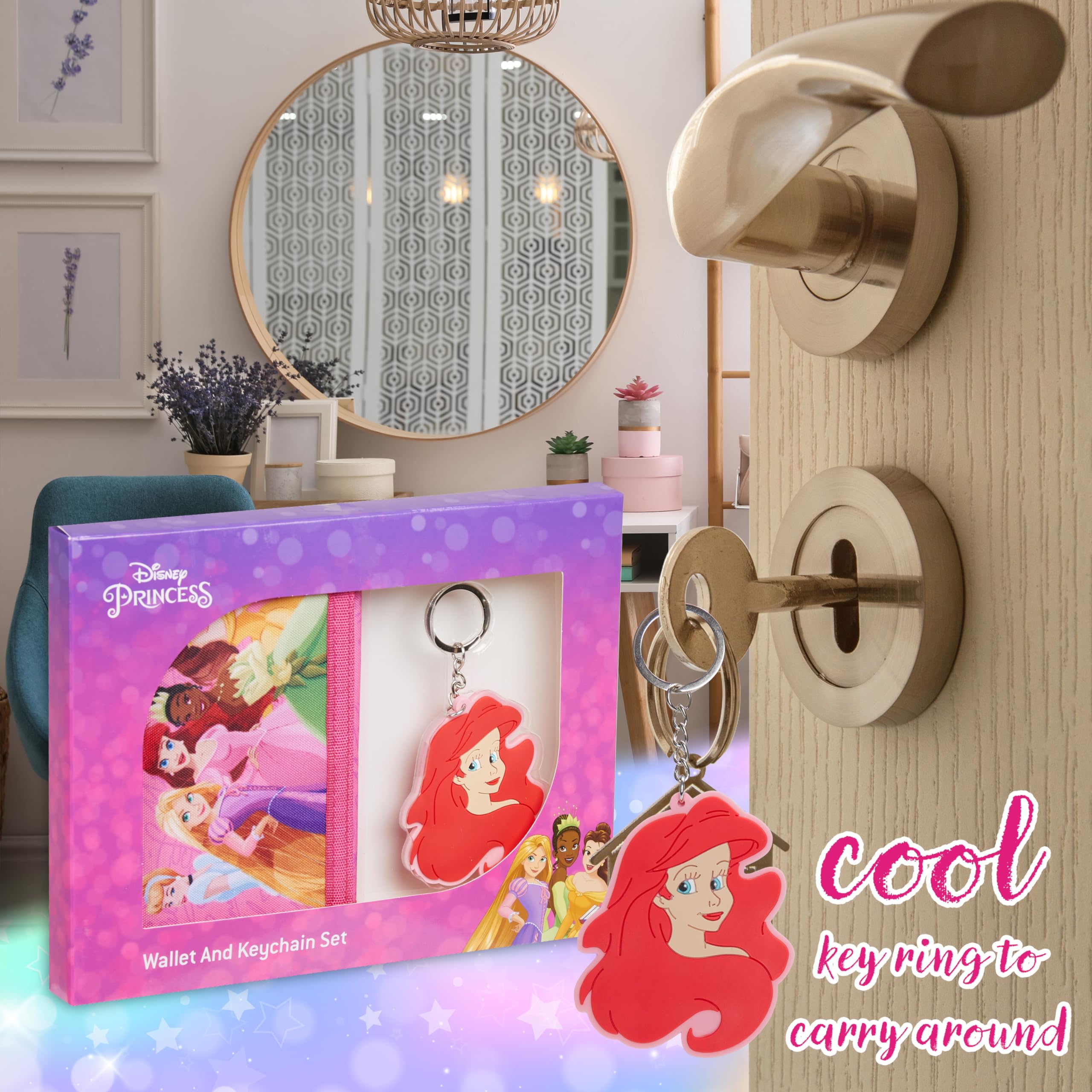 Foto 6 pulgar | Set De Cartera Y Llavero Disney Stitch Para Niños, Color Rosa - Venta Internacional.