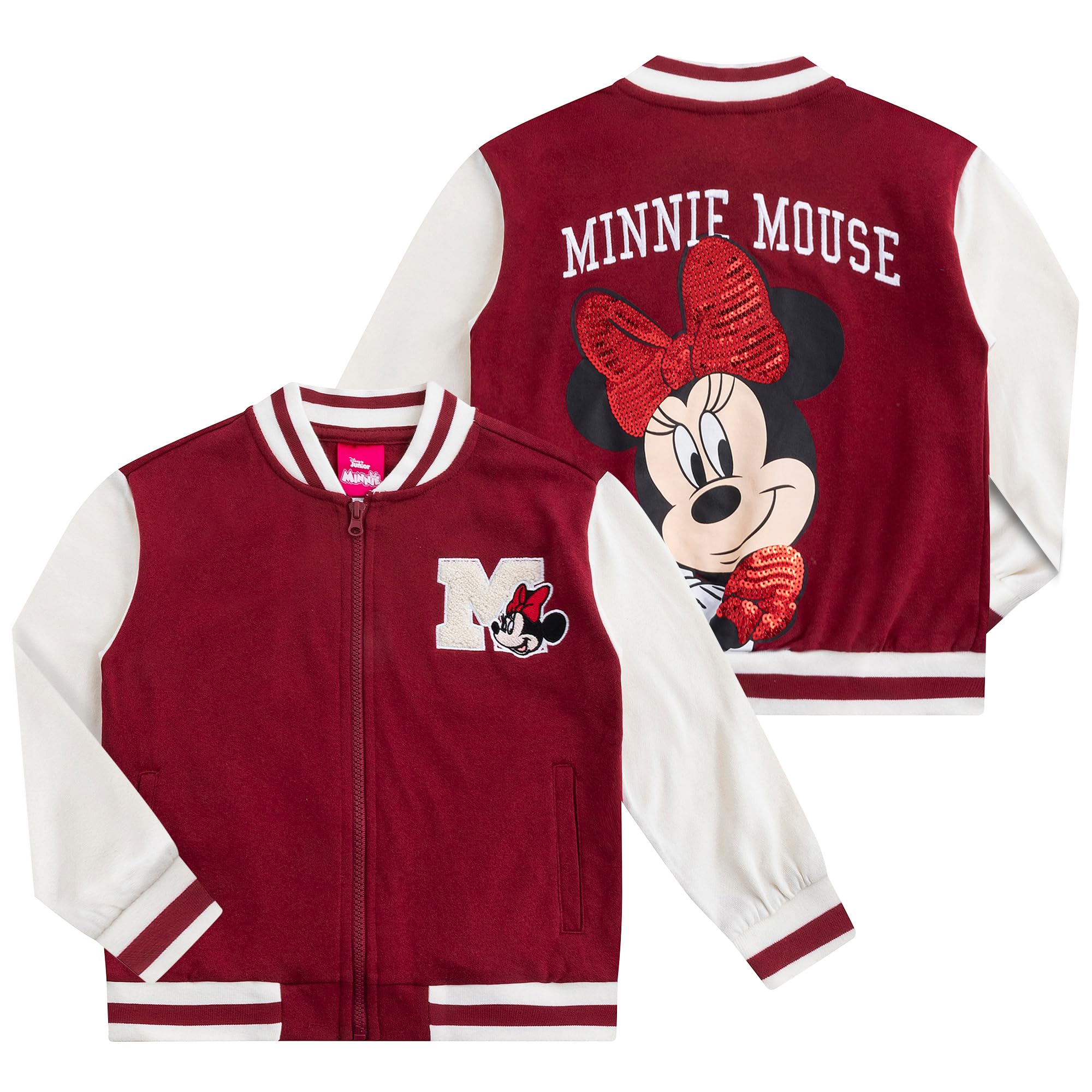 Foto 2 pulgar | Chaqueta Disney Lilo & Stitch Minnie Mouse Para Niños Grandes - Venta Internacional.