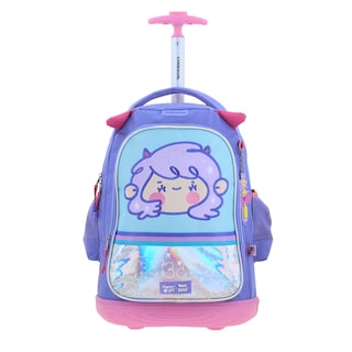 Foto 1 | Mochila Chenson Con Ruedas Y Luces Led Vania Bachur Escolar Primaria Vb70471-u Malva
