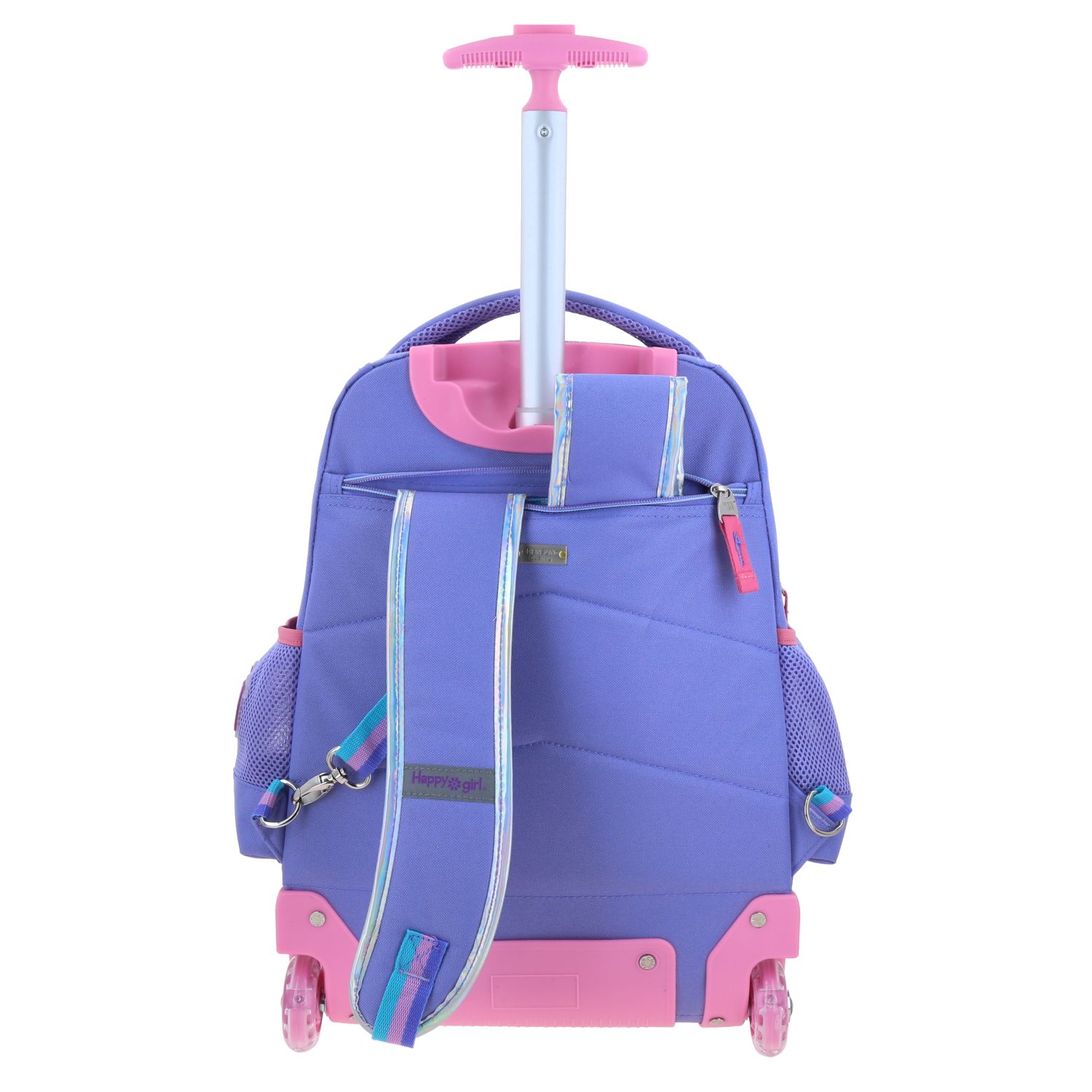 Foto 4 | Mochila Chenson Con Ruedas Y Luces Led Vania Bachur Escolar Primaria Vb70471-u Malva