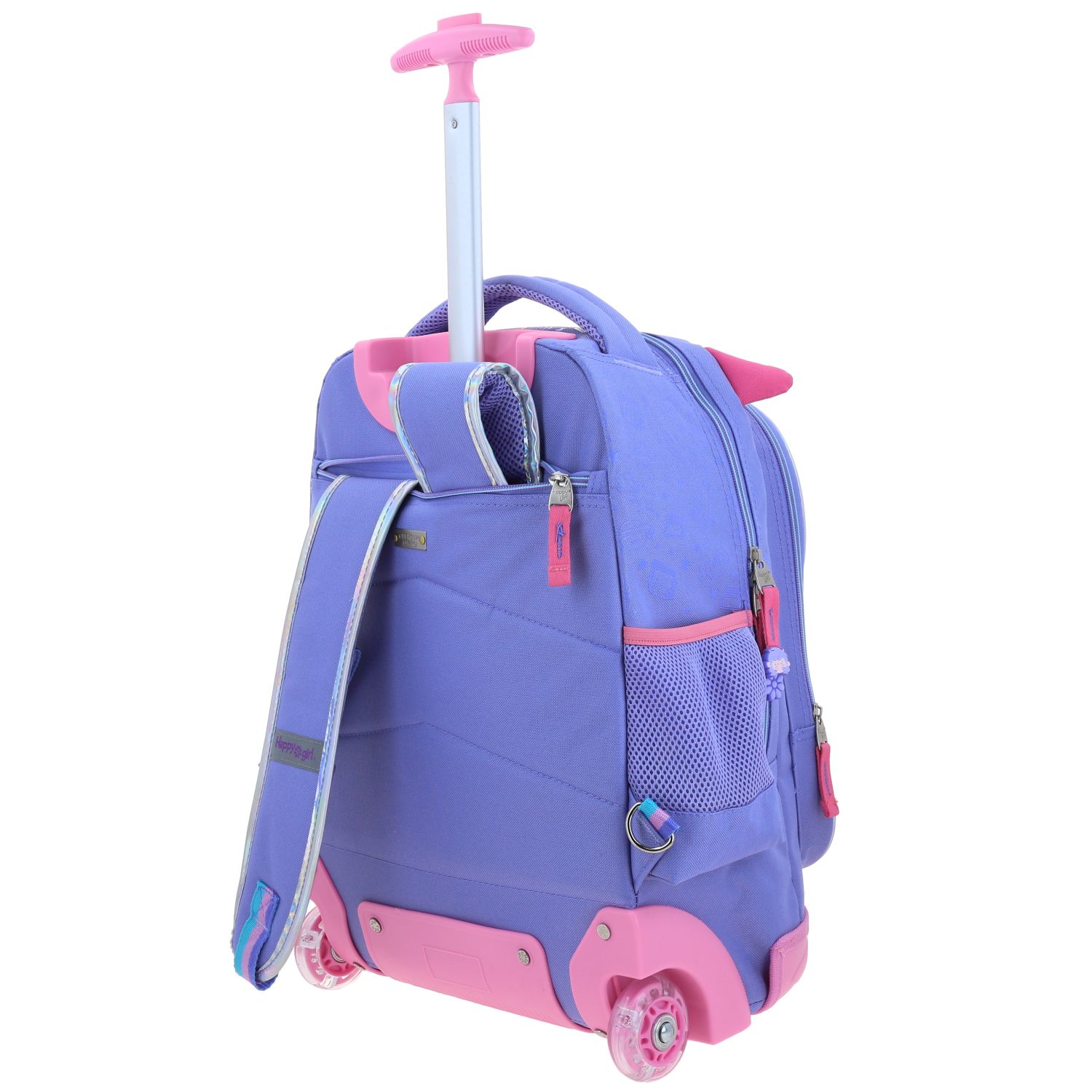 Foto 5 | Mochila Chenson Con Ruedas Y Luces Led Vania Bachur Escolar Primaria Vb70471-u Malva