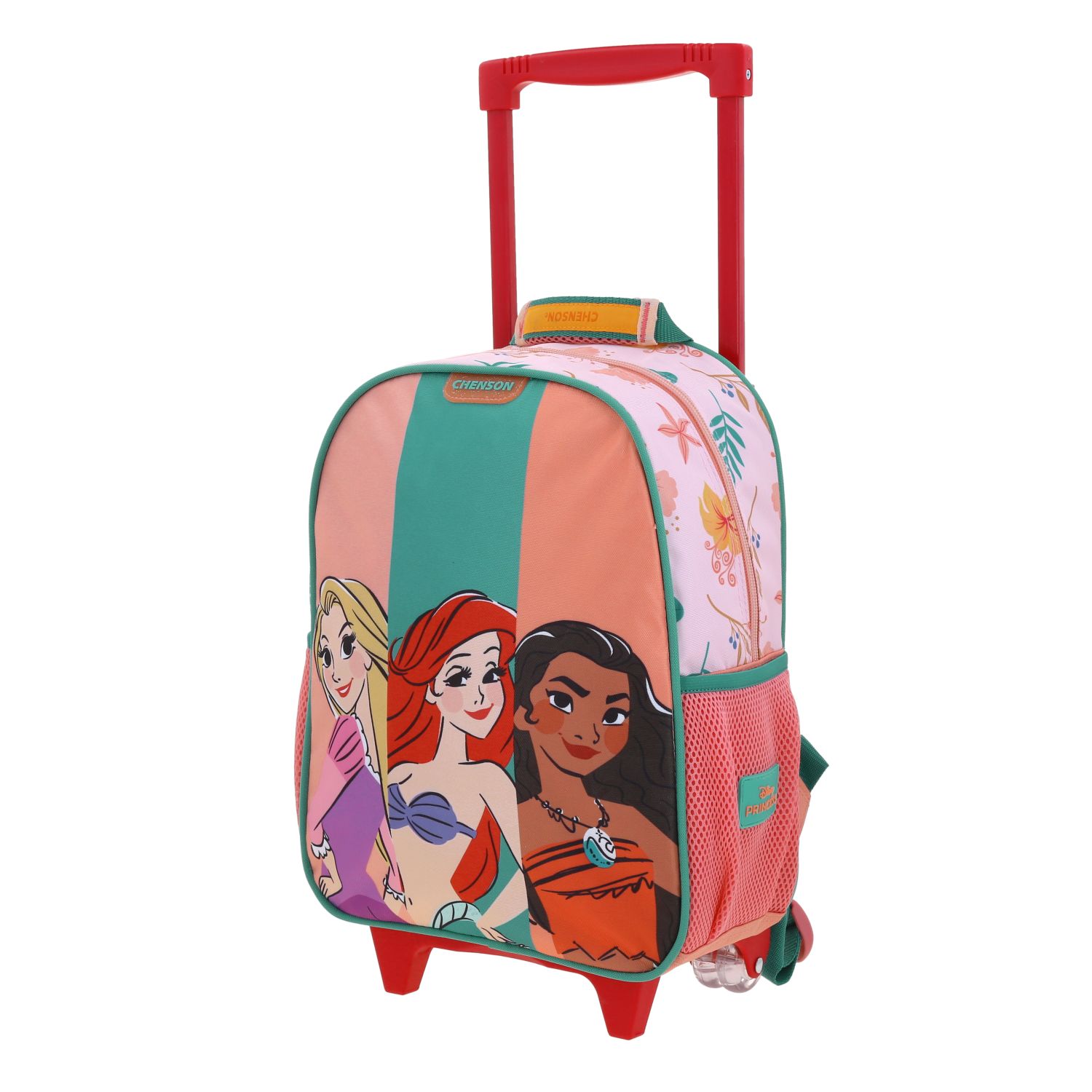 Foto 3 pulgar | Mochila Chica Chenson Con Ruedas Preescolar Kinder Princesas Pr70689-o Triunv