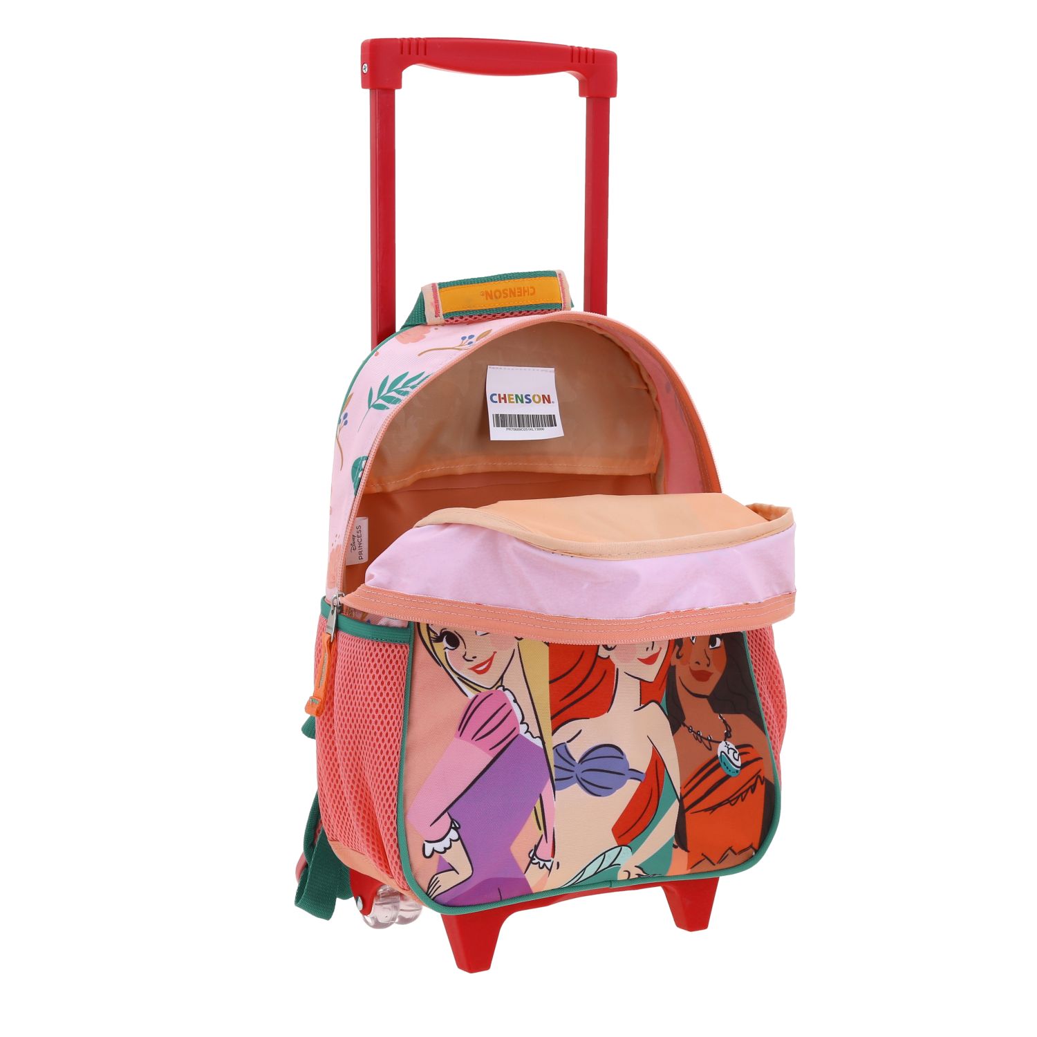 Foto 8 pulgar | Mochila Chica Chenson Con Ruedas Preescolar Kinder Princesas Pr70689-o Triunv