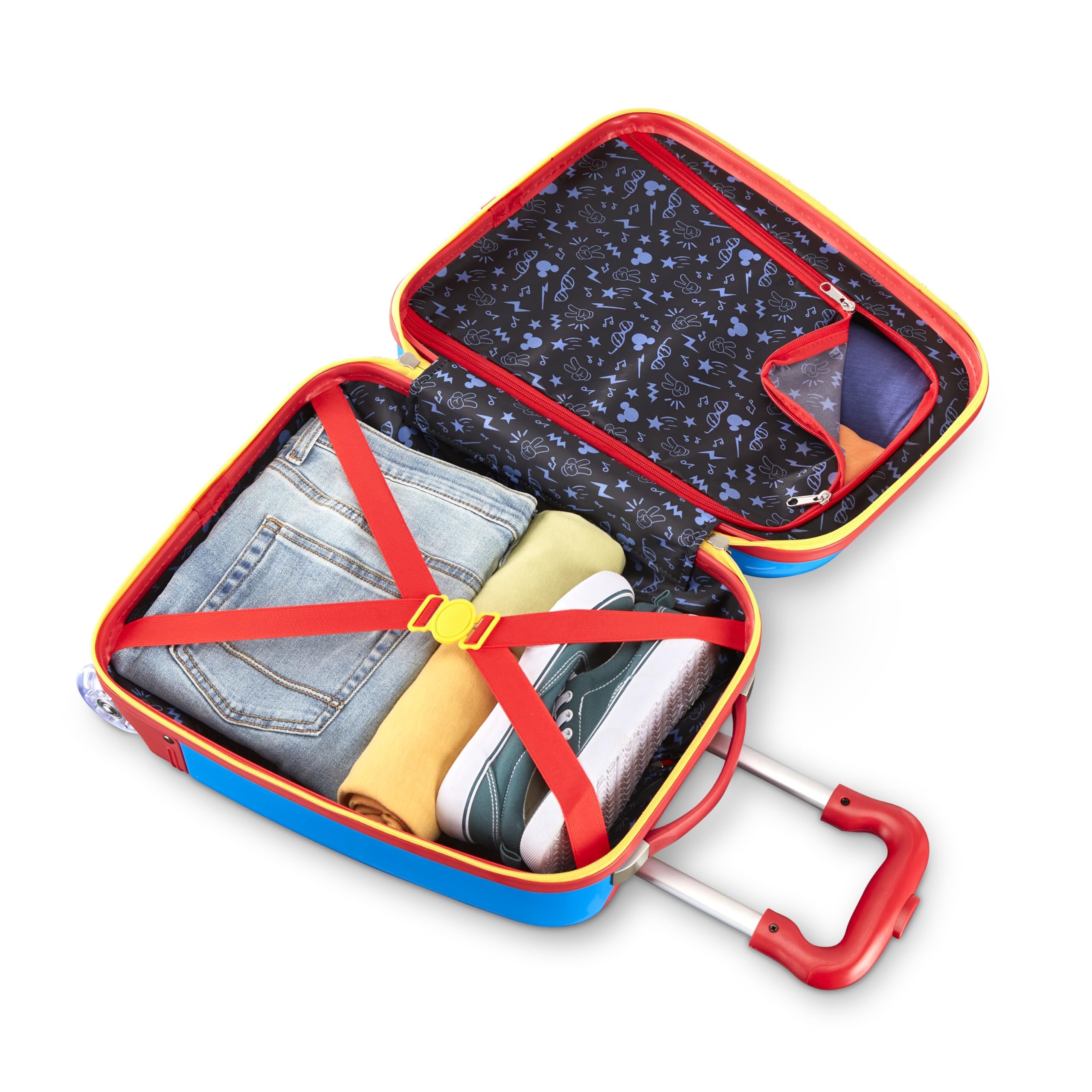 Foto 7 pulgar | Equipaje De Mano American Tourister Disney Mickey Mouse Kids - Venta Internacional.