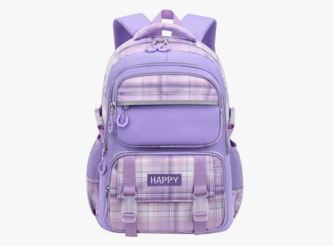 Foto 1 | Mochila Escolar Xtellar Impermeable De Gran Capacidad Color Púrpura