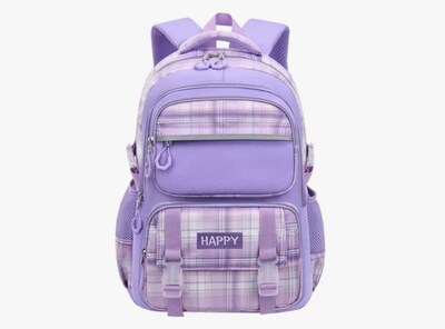 Foto 1 | Mochila Escolar Xtellar Impermeable De Gran Capacidad Color Púrpura