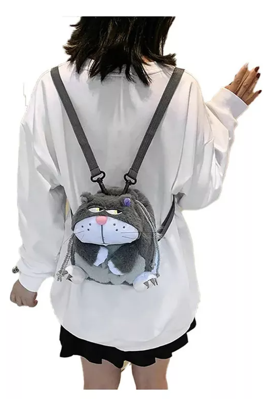 Foto 5 pulgar | Mochila Cat Xtellar Para Niñas Moda Infantil Gris