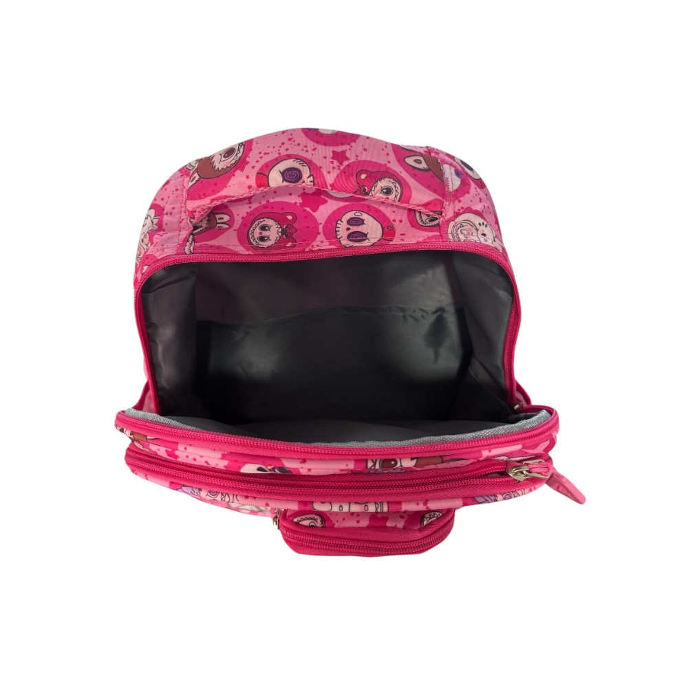 Foto 4 | Mochila Escolar Color Rosa De Labubu