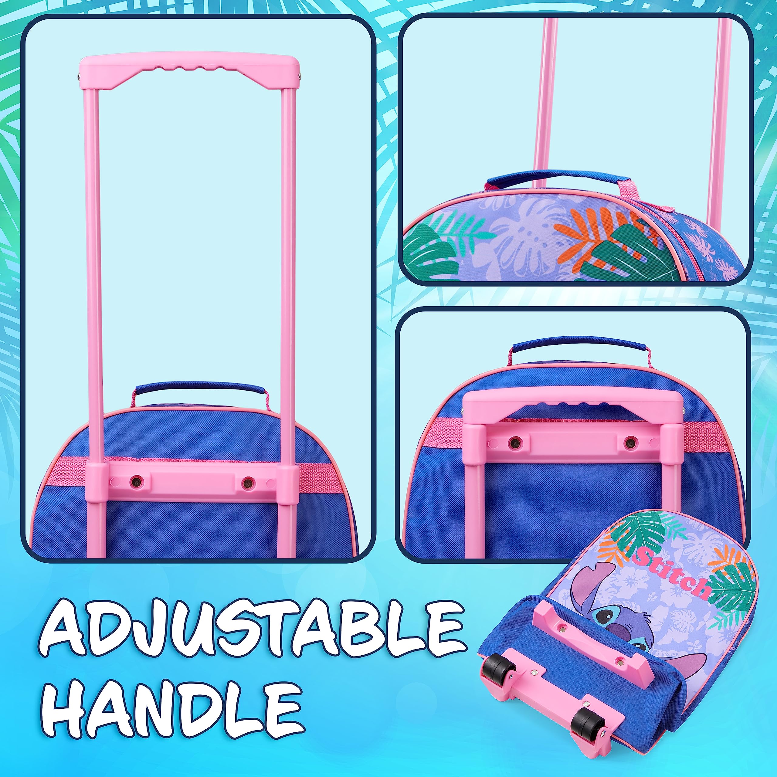 Foto 4 pulgar | Bolsa Plegable Tipo Trolley Suitcase Disney De 47 X 30 X 17 Cm Con 2 Ruedas - Venta Internacional.