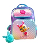 Mochila Escolar Kínder Cry Babies Bebes Llorones Multicolor Para Niñas