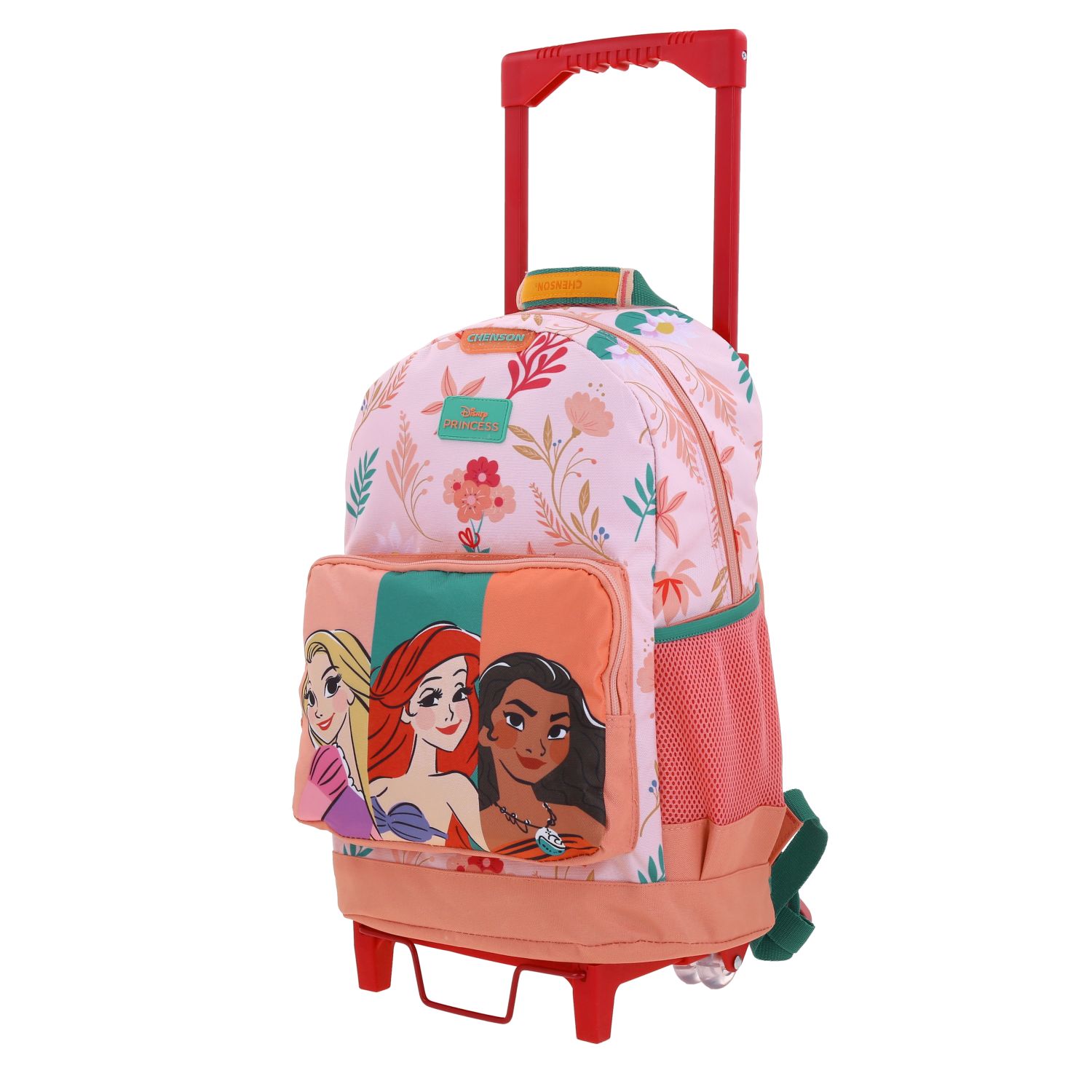 Foto 3 pulgar | Mochila Grande Con Ruedas Fabrica Chenson Disney Princesas Triunv Pr70687-o