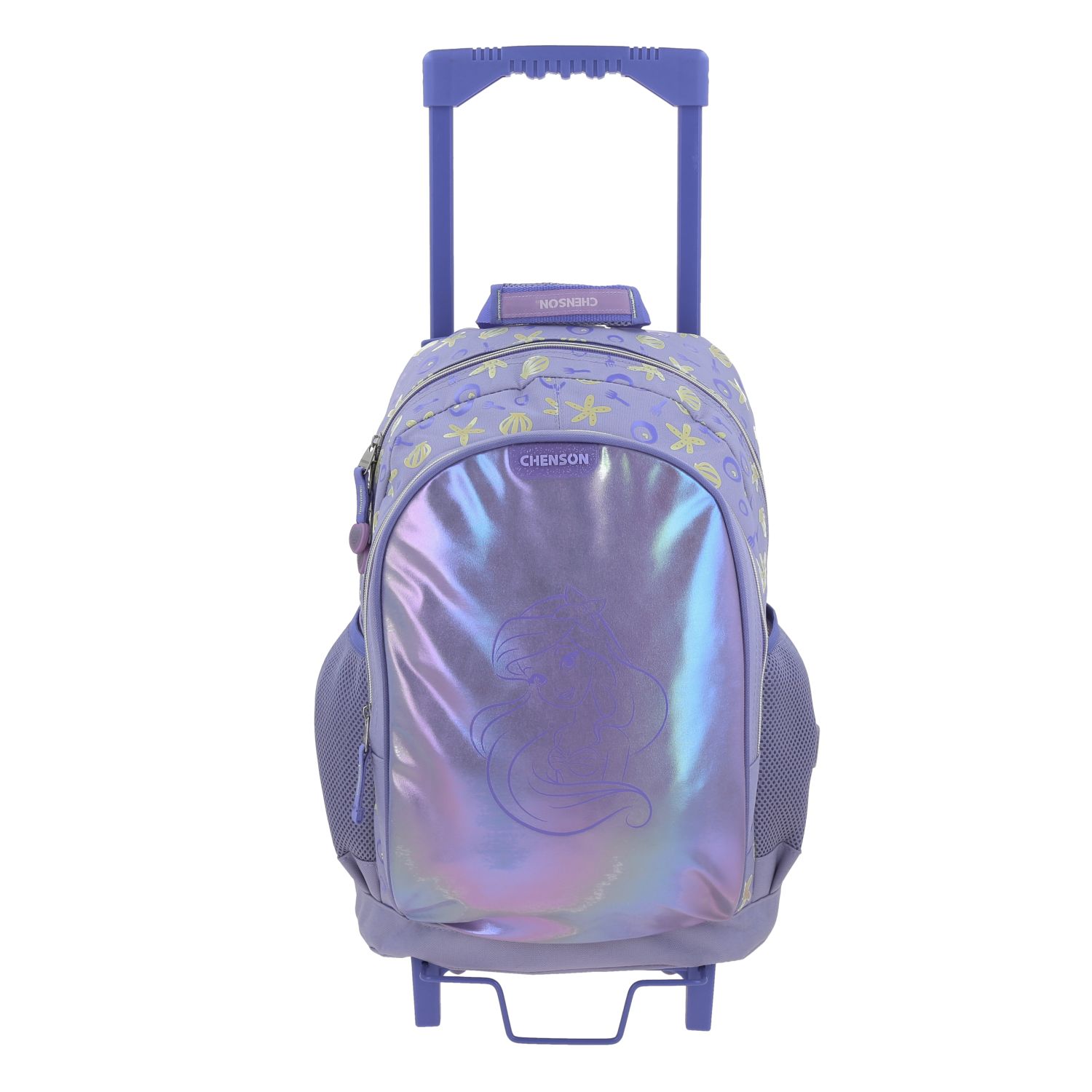 Foto 2 pulgar | Mochila Grande Con Ruedas Fabrica Chenson Disney Princesas Sirenita Sia Pr70614-v