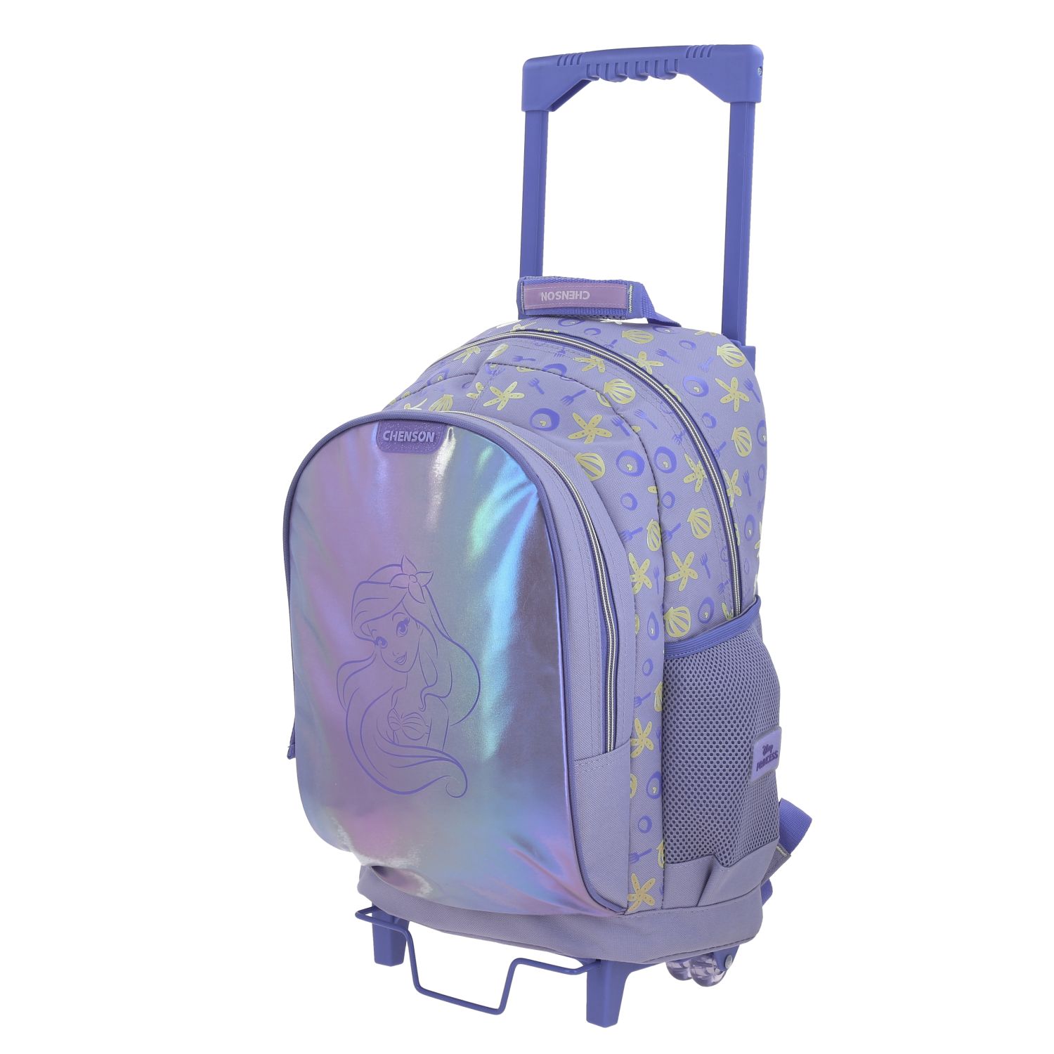 Foto 3 pulgar | Mochila Grande Con Ruedas Fabrica Chenson Disney Princesas Sirenita Sia Pr70614-v