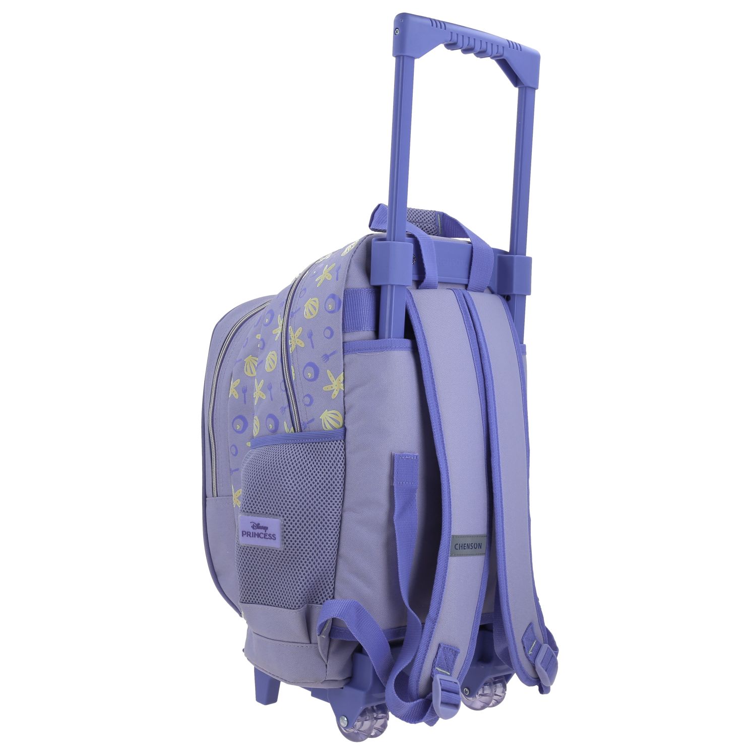 Foto 4 pulgar | Mochila Grande Con Ruedas Fabrica Chenson Disney Princesas Sirenita Sia Pr70614-v