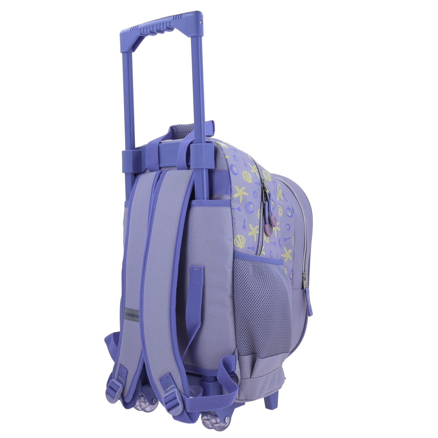 Foto 6 pulgar | Mochila Grande Con Ruedas Fabrica Chenson Disney Princesas Sirenita Sia Pr70614-v