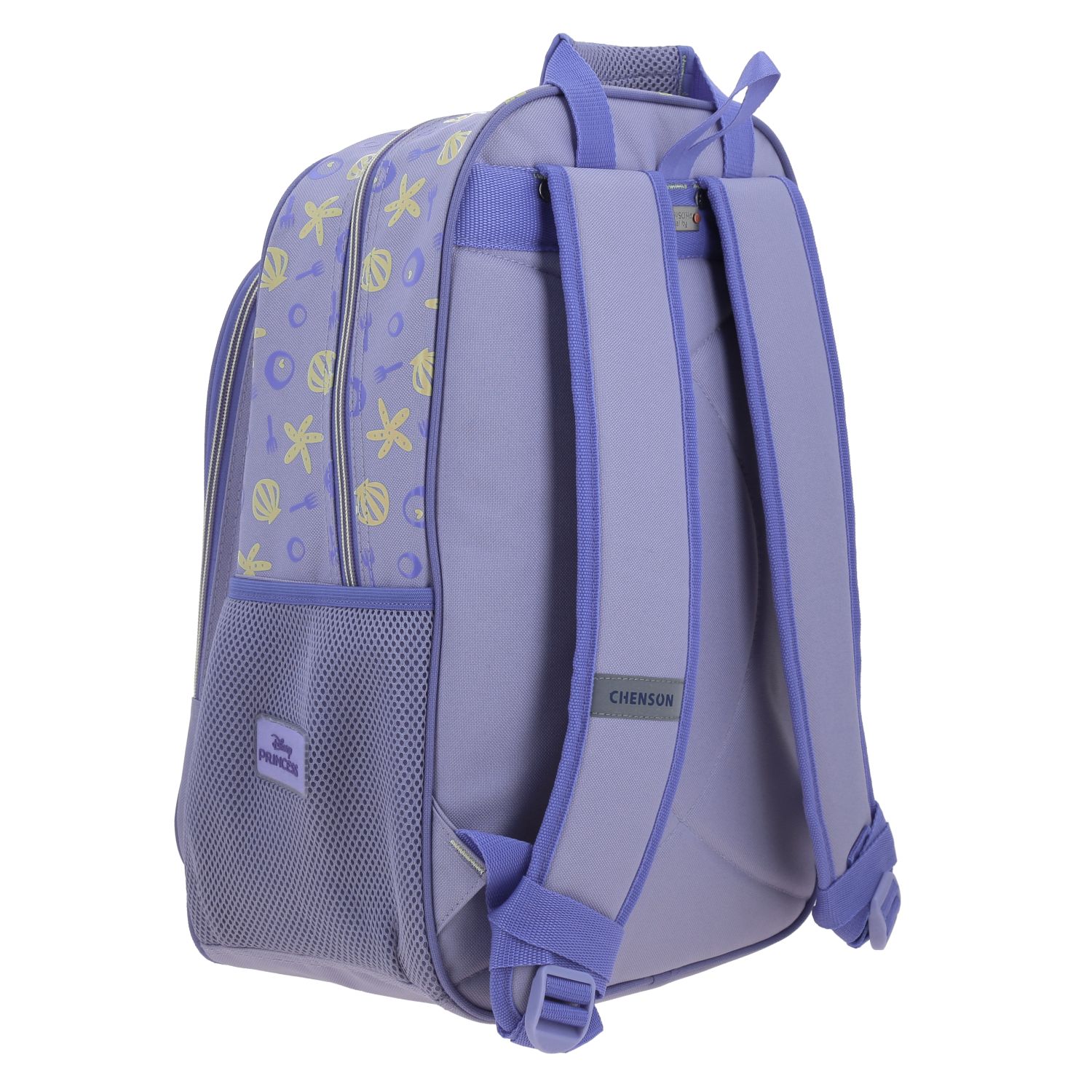 Foto 4 pulgar | Mochila Escolar Grande Chenson Disney Princesas Ariel Sirenita Sia Pr70610-v